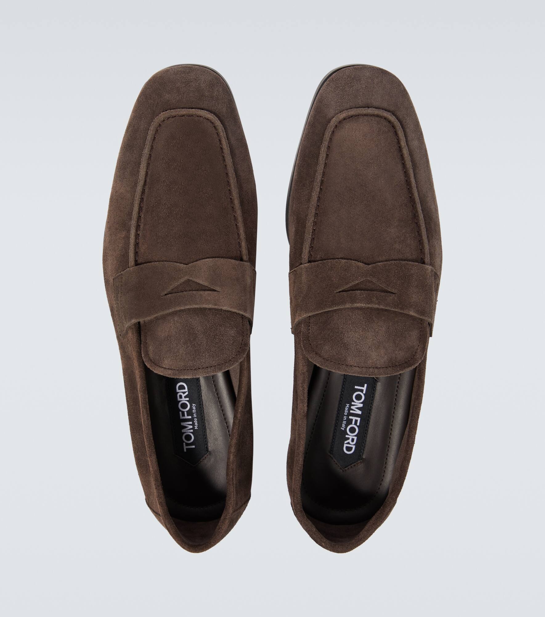 Sean suede penny loafers - 4