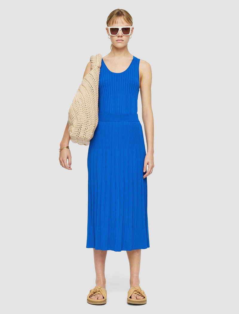 JOSEPH Viscose Ribbed Knitted Skirt outlook