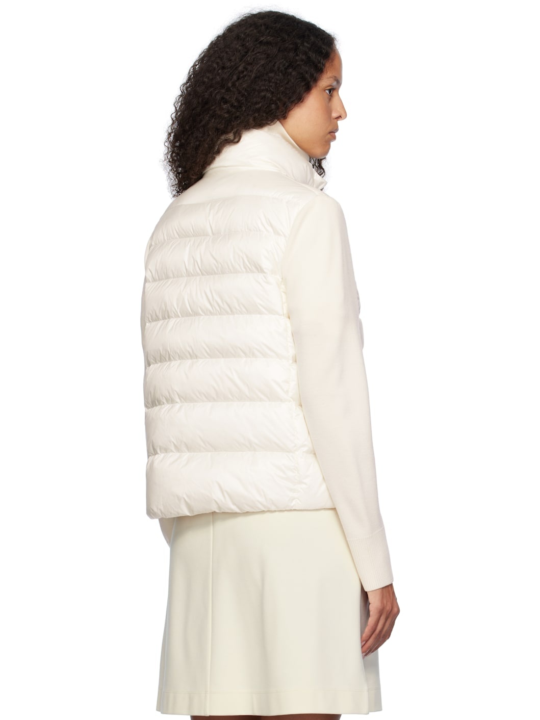Off-White Padded Wool Down Cardigan - 3