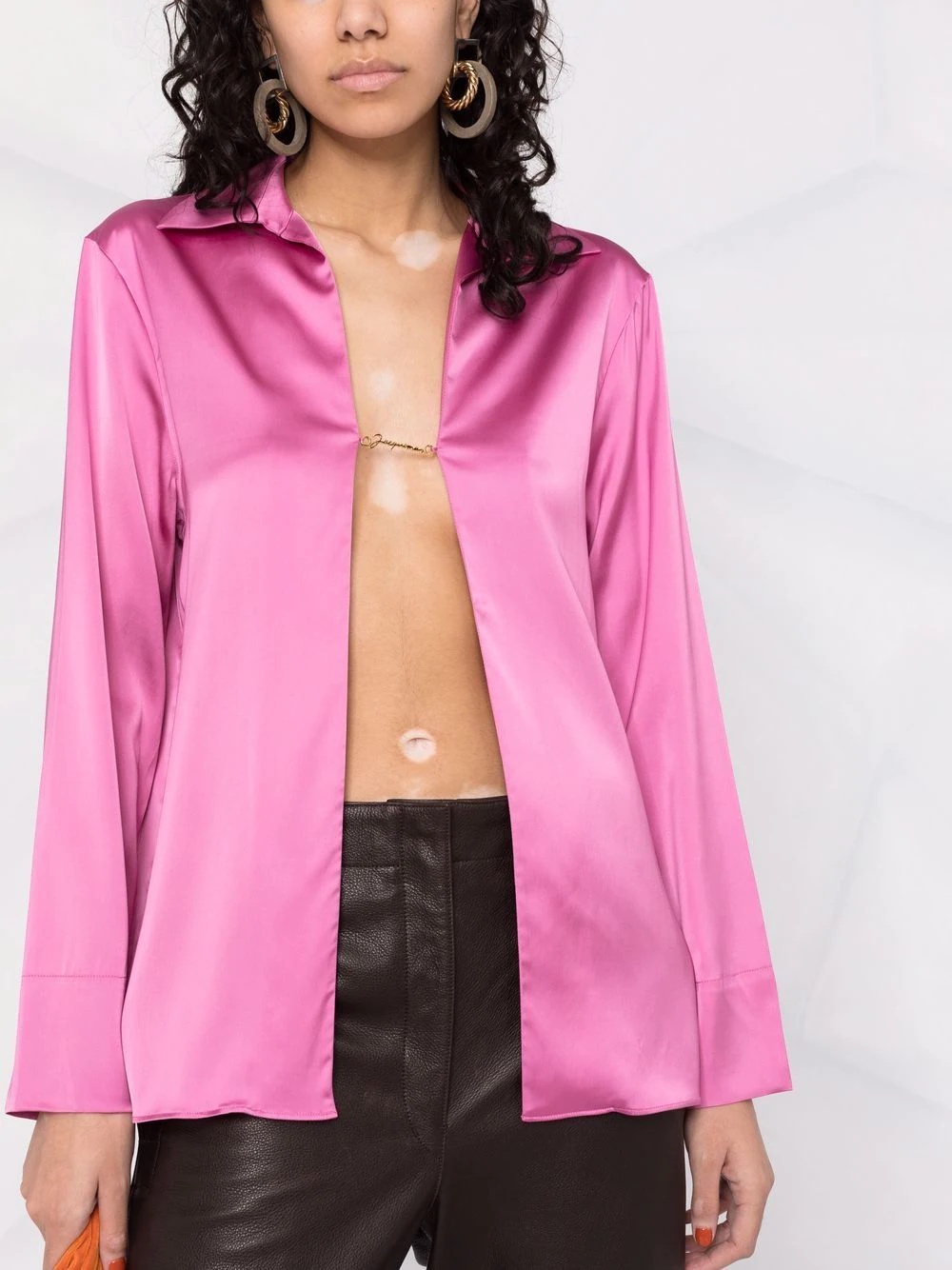 La chemise Notte logo-plaque shirt - 5
