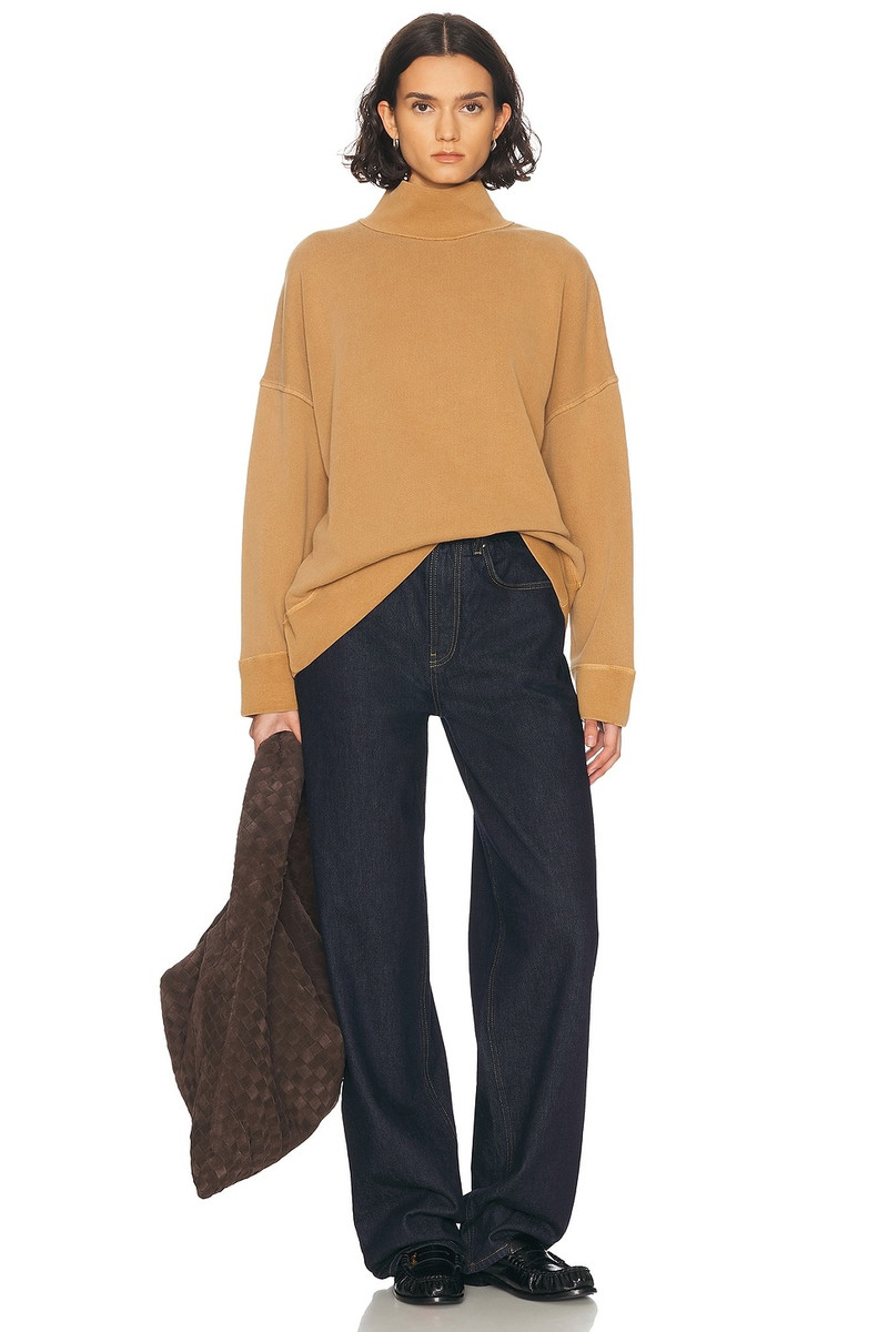 Citizens of Humanity Cara Fleece Turtleneck Pullover outlook
