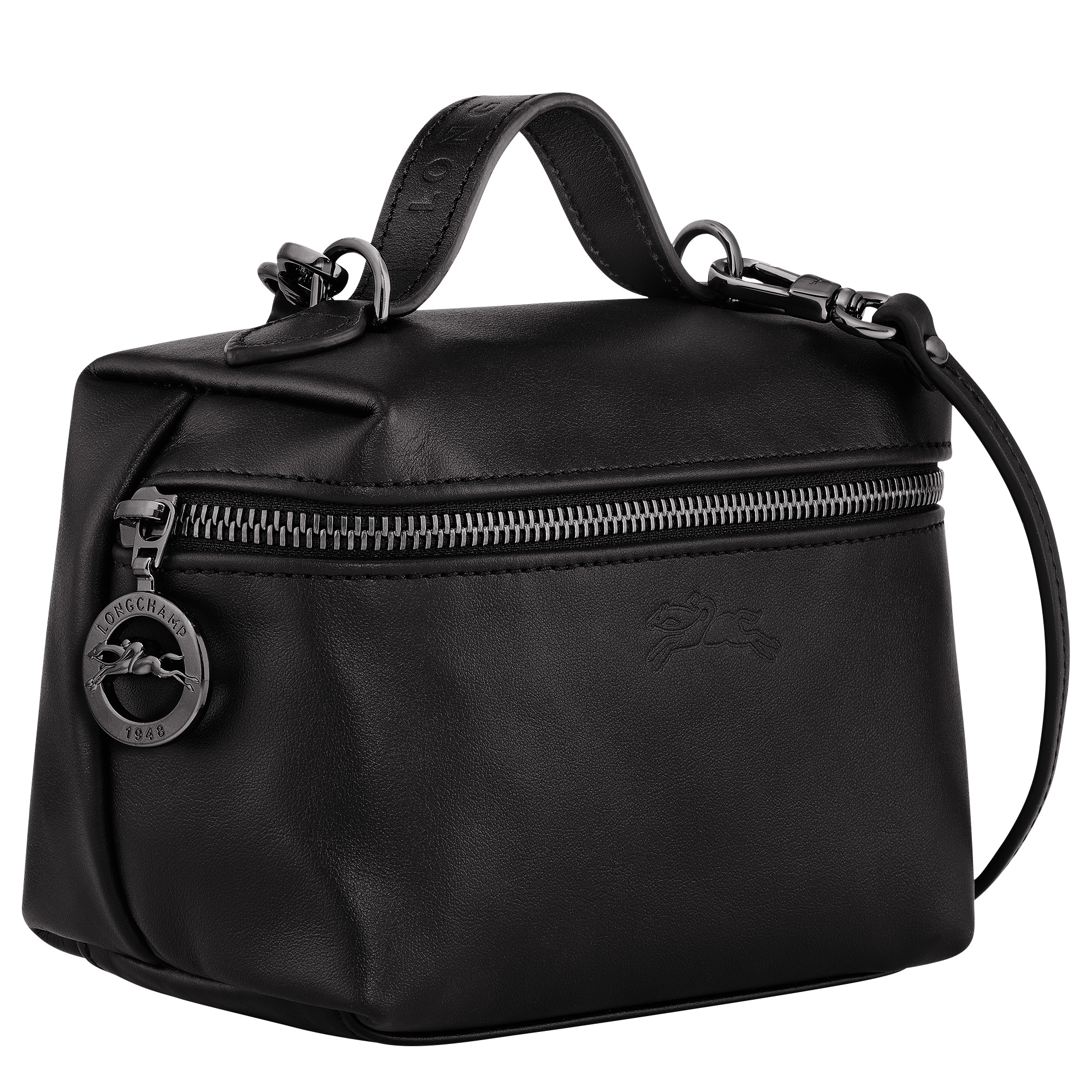 Le Pliage Xtra XS Vanity Black - Leather - 3