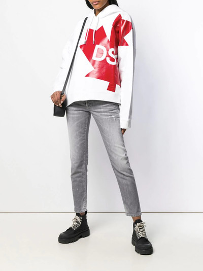 DSQUARED2 Canada flag hoodie outlook