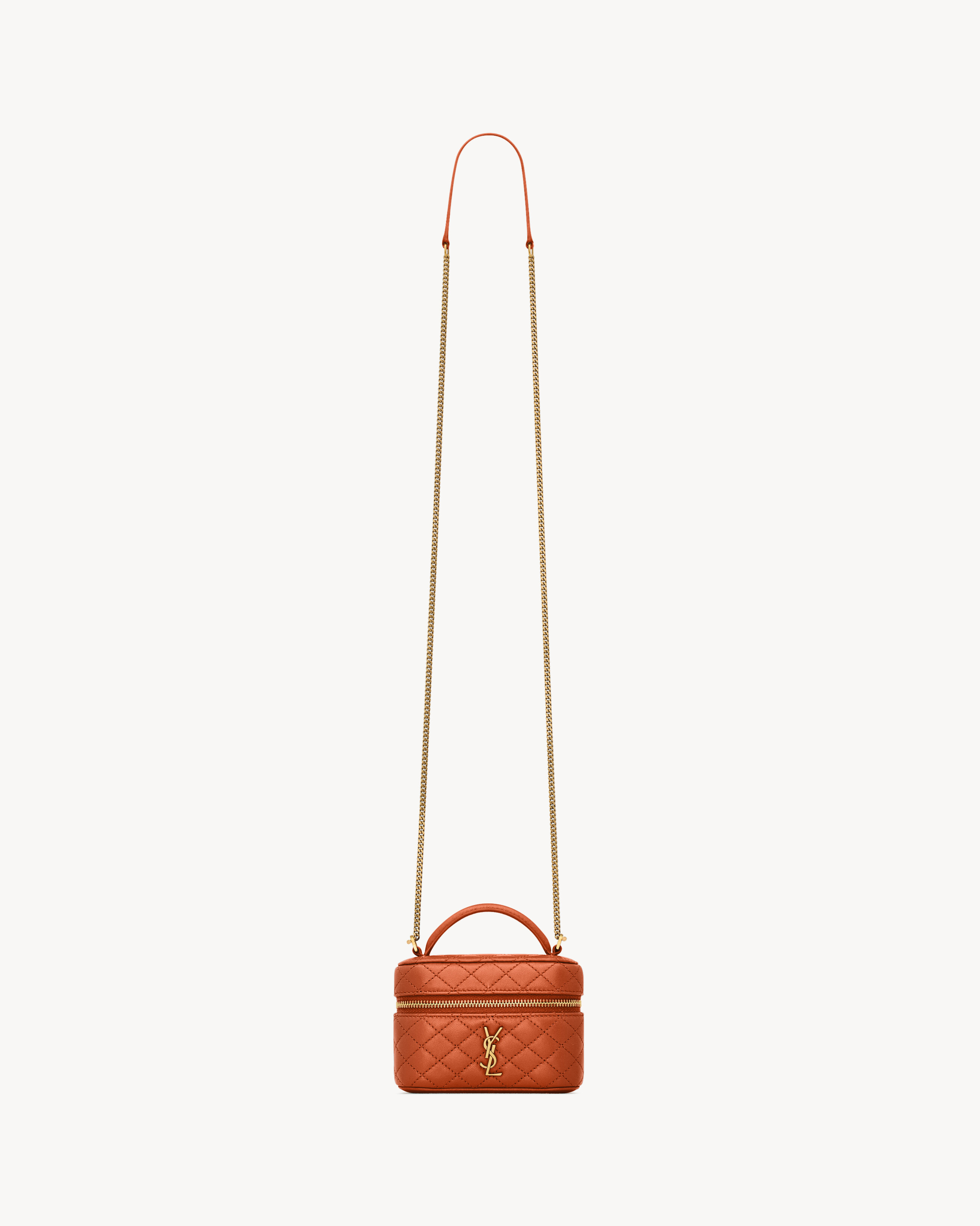 GABY MICRO VANITY BAG IN LAMBSKIN - 1