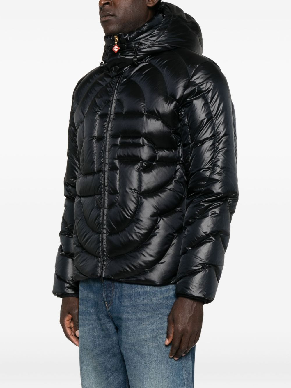 quilted shell jacket - 3