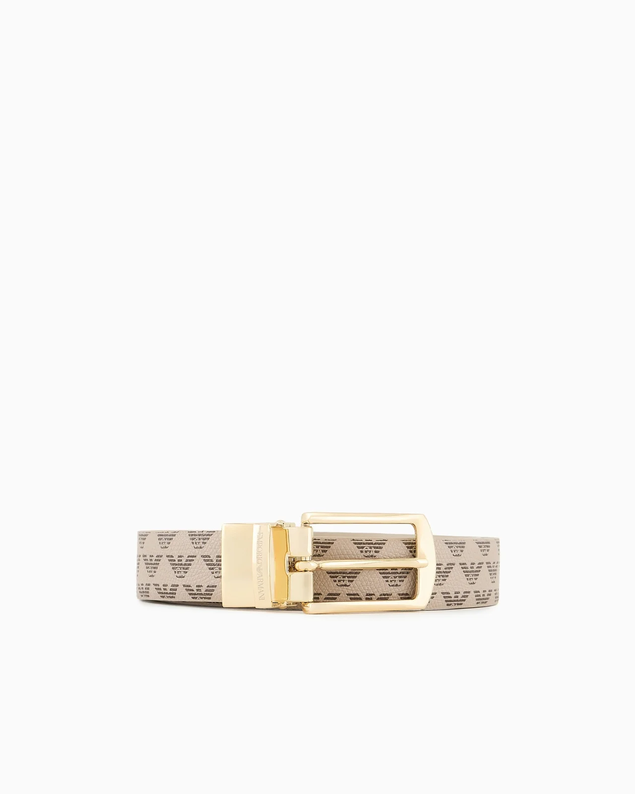 All-over eagle two-toned reversible belt - 1