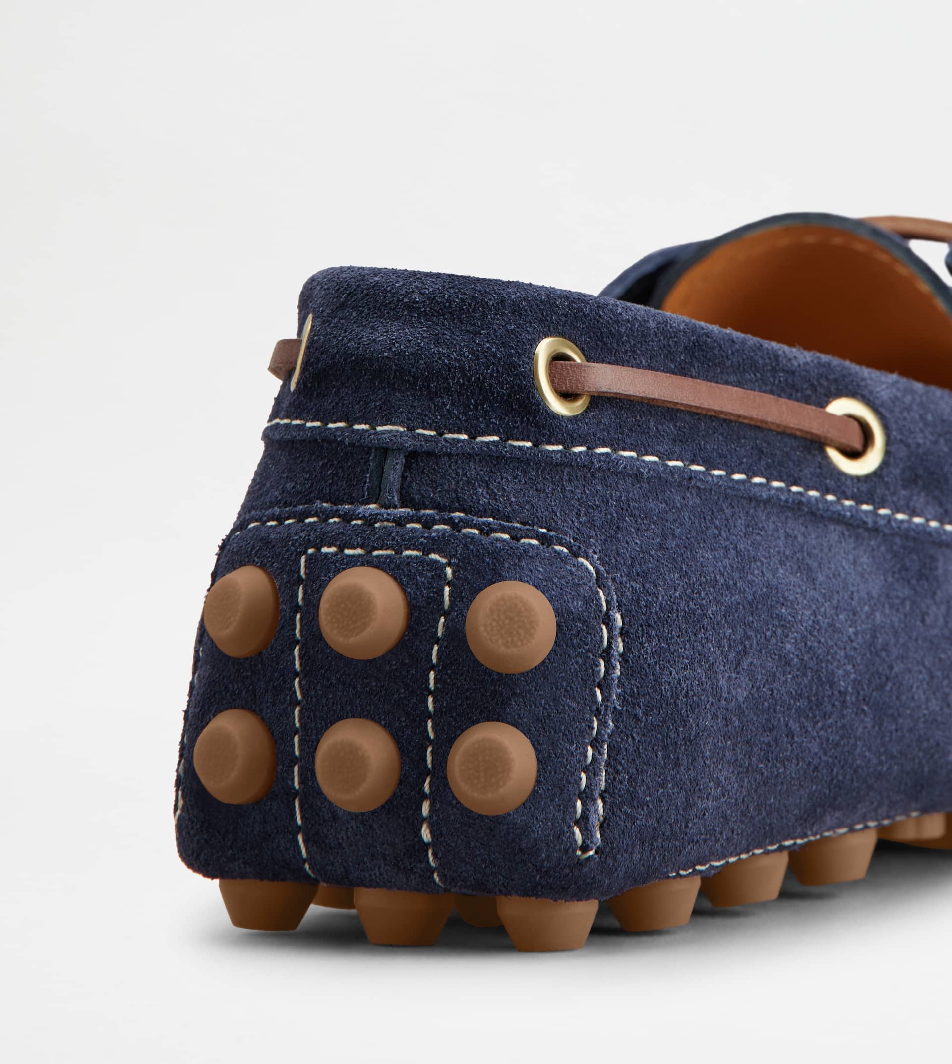 BOAT GOMMINO BUBBLE IN SUEDE - BLUE - 5
