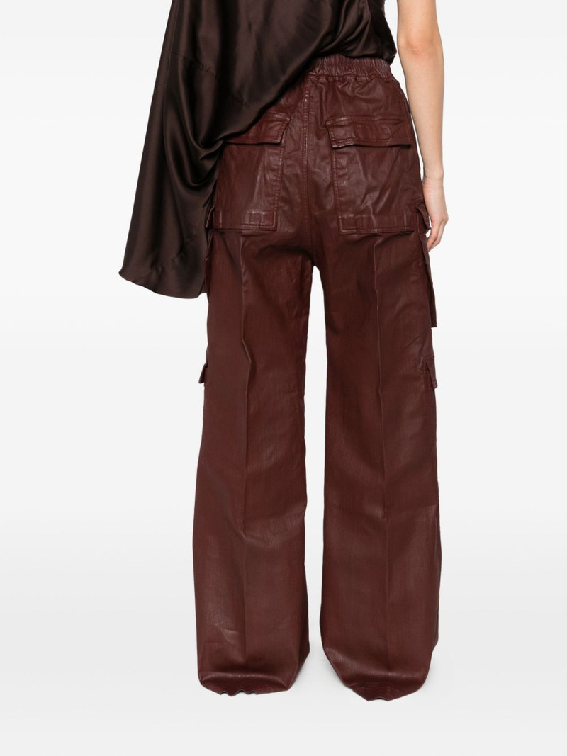 cargo-pocket drawstring trousers 4