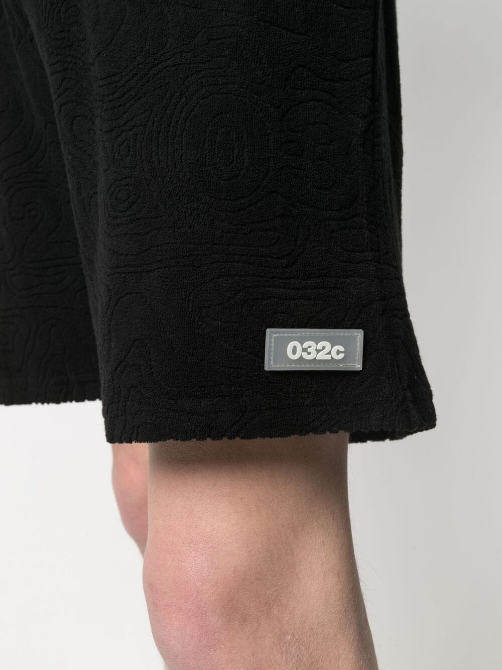 logo-patch cotton shorts - 5