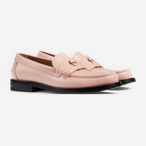 Gucci Interlocking G Leather Loafers - 2