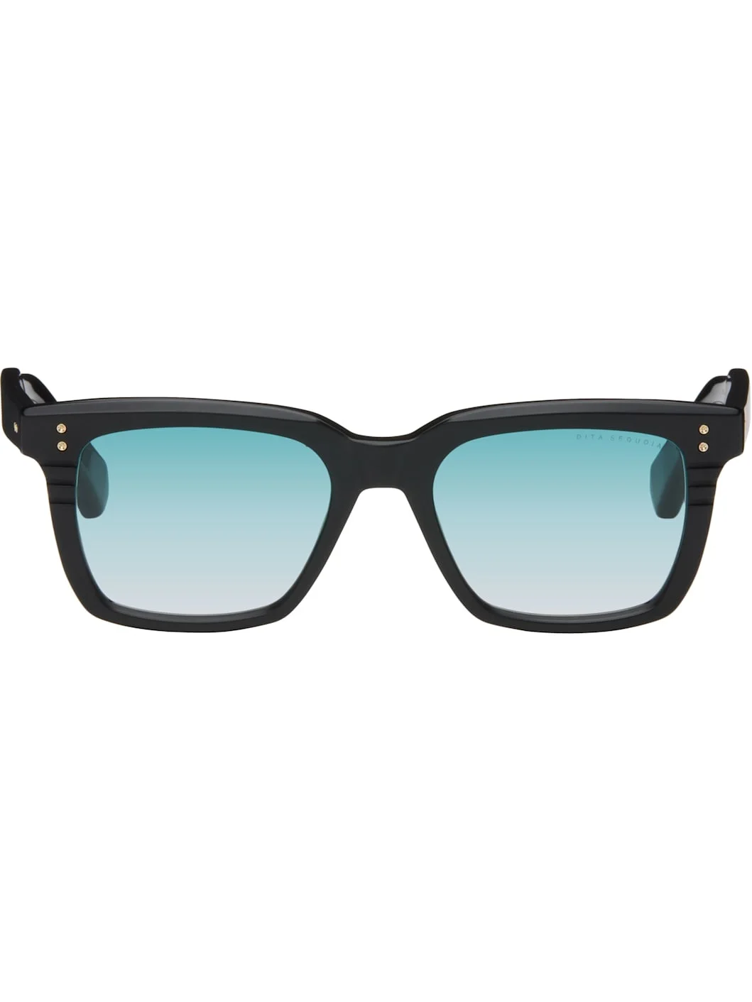 SSENSE Exclusive Black SEQUOIA Sunglasses - 1