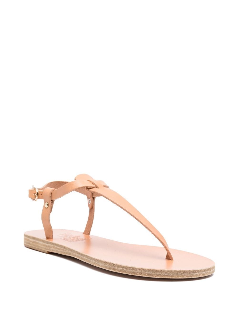leather open-toe sandals - 2