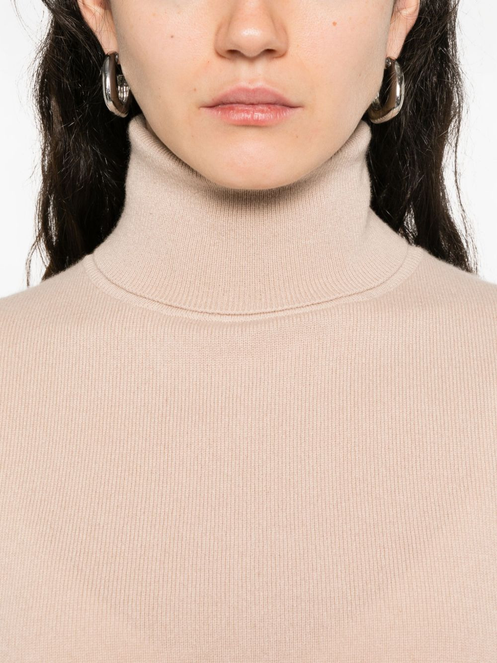 turtleneck cashmere sweater - 5