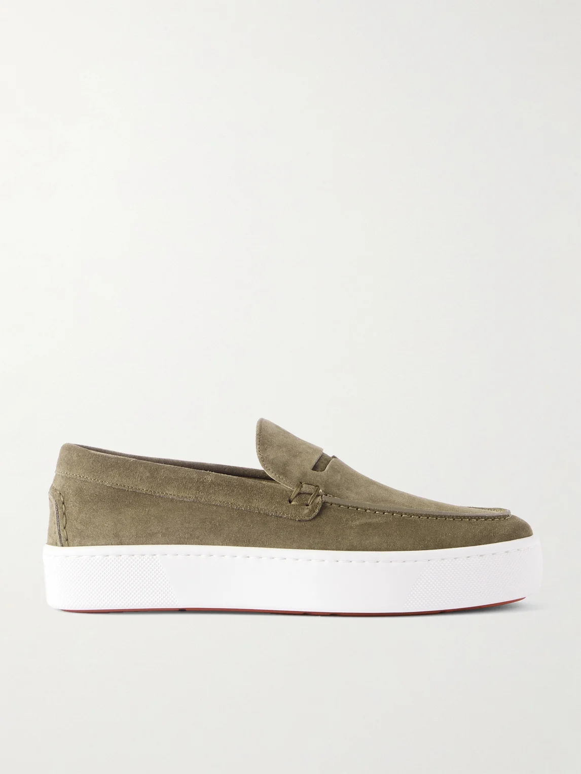 Paqueboat Suede Penny Loafers - 1