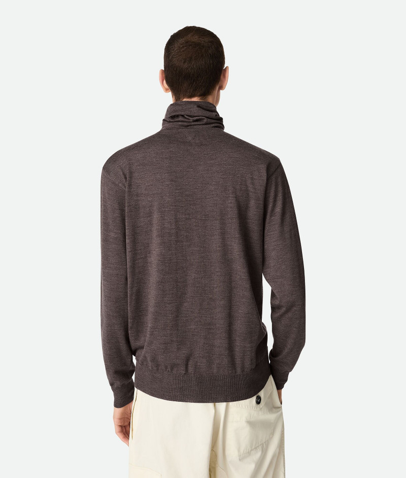 Bottega Veneta Light Fine Cashmere Hooded Jumper outlook