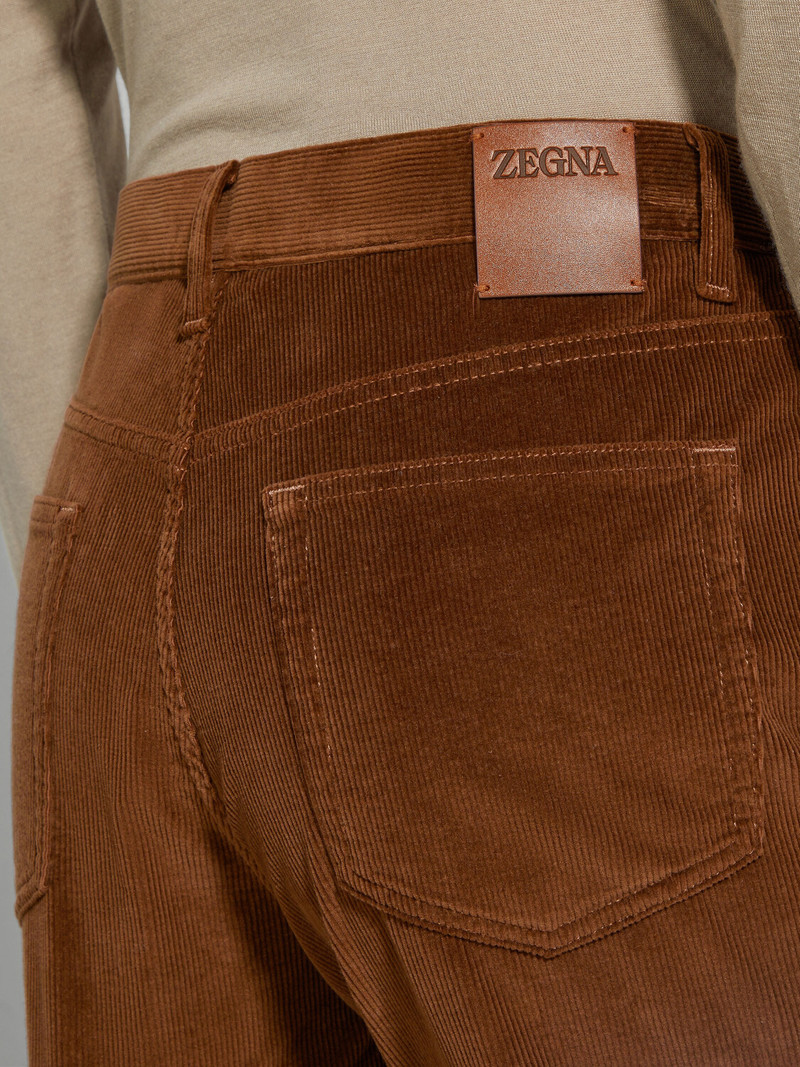 ZEGNA DARK FOLIAGE CASHCO ROCCIA PANTS outlook