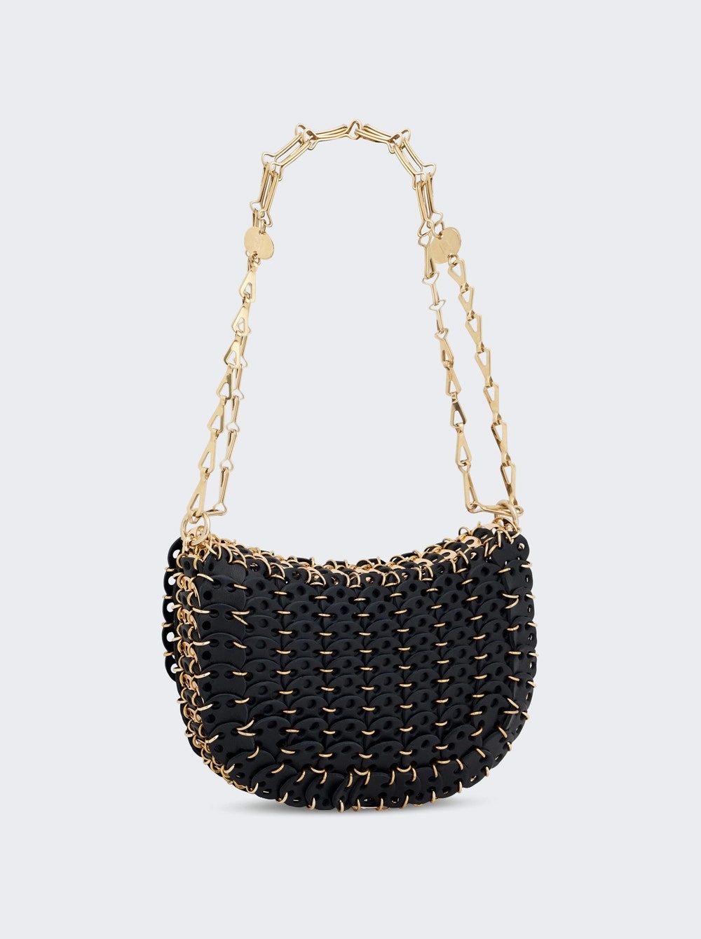 1969 Leather Disc Bag Black - 4