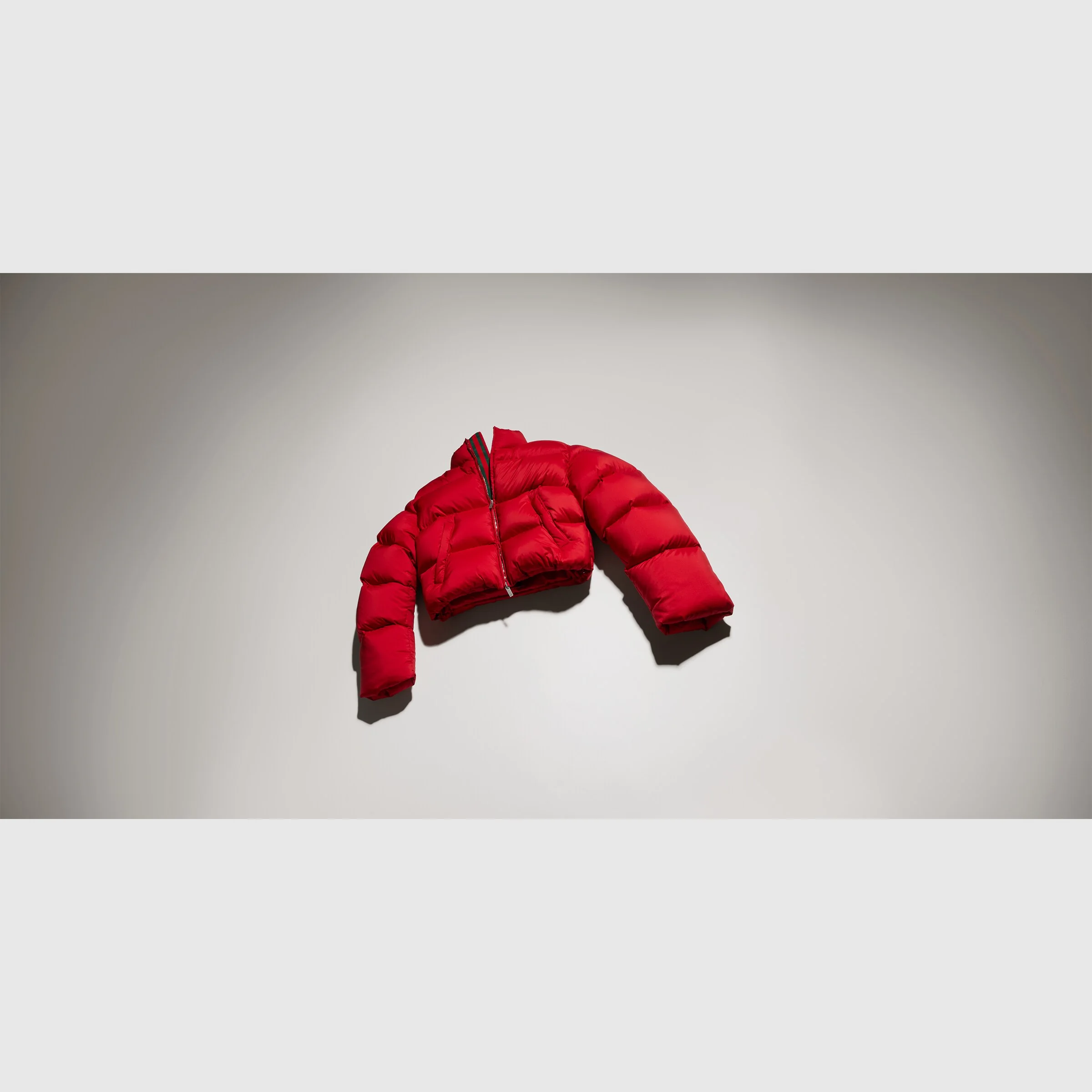 Padded polyester puffer jacket - 1