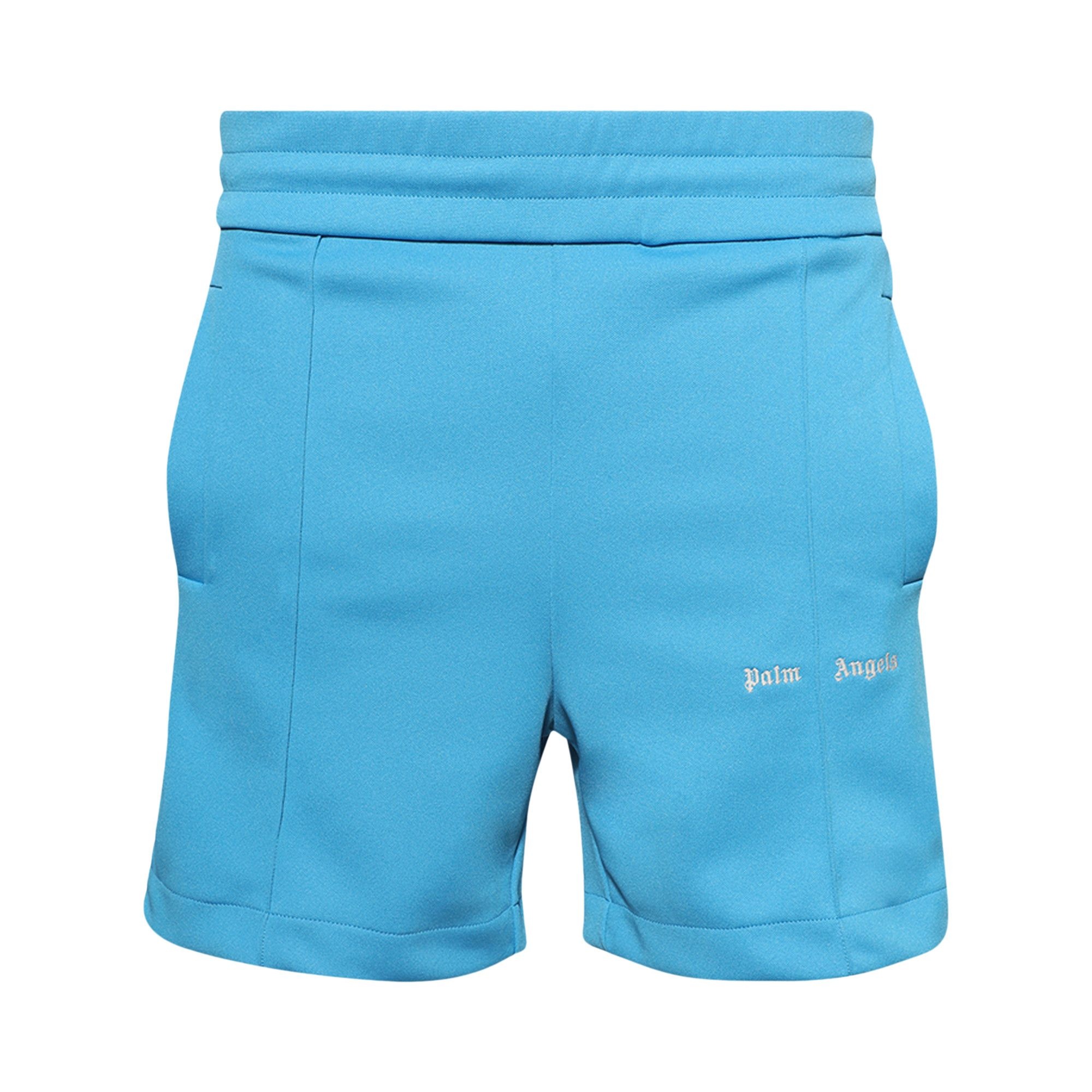 Palm Angels Classic Logo Track Shorts 'Light Blue' - 1