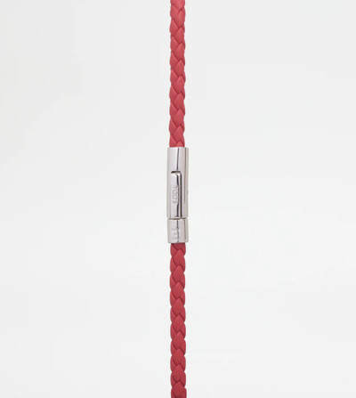Tod's MYCOLORS BRACELET IN LEATHER - RED outlook