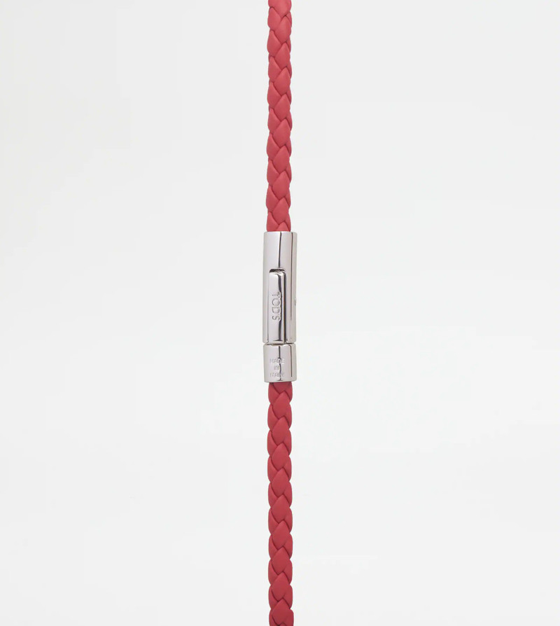 Tod's MYCOLORS BRACELET IN LEATHER - RED outlook