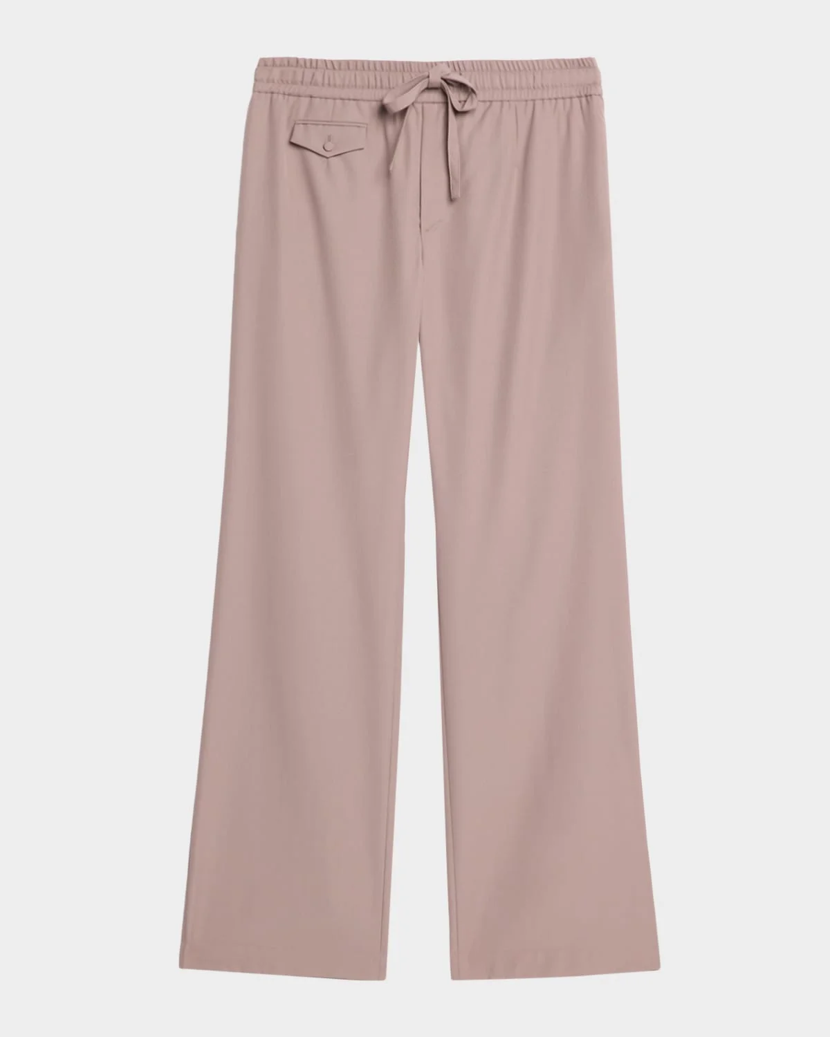 Men's Wool Straight-Leg Trousers - 1