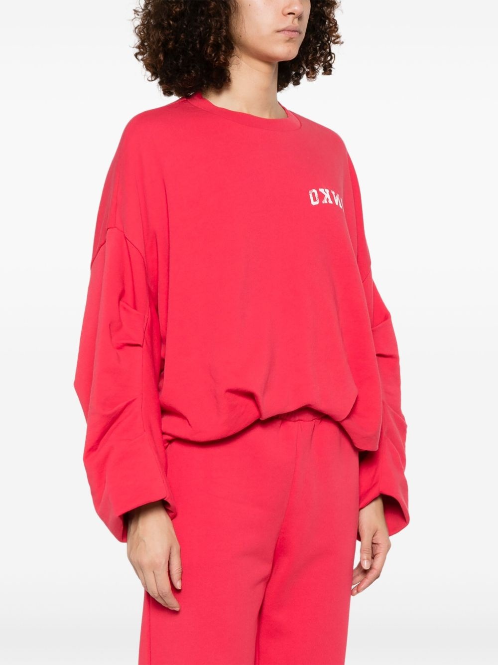 logo-print sweatshirt - 3