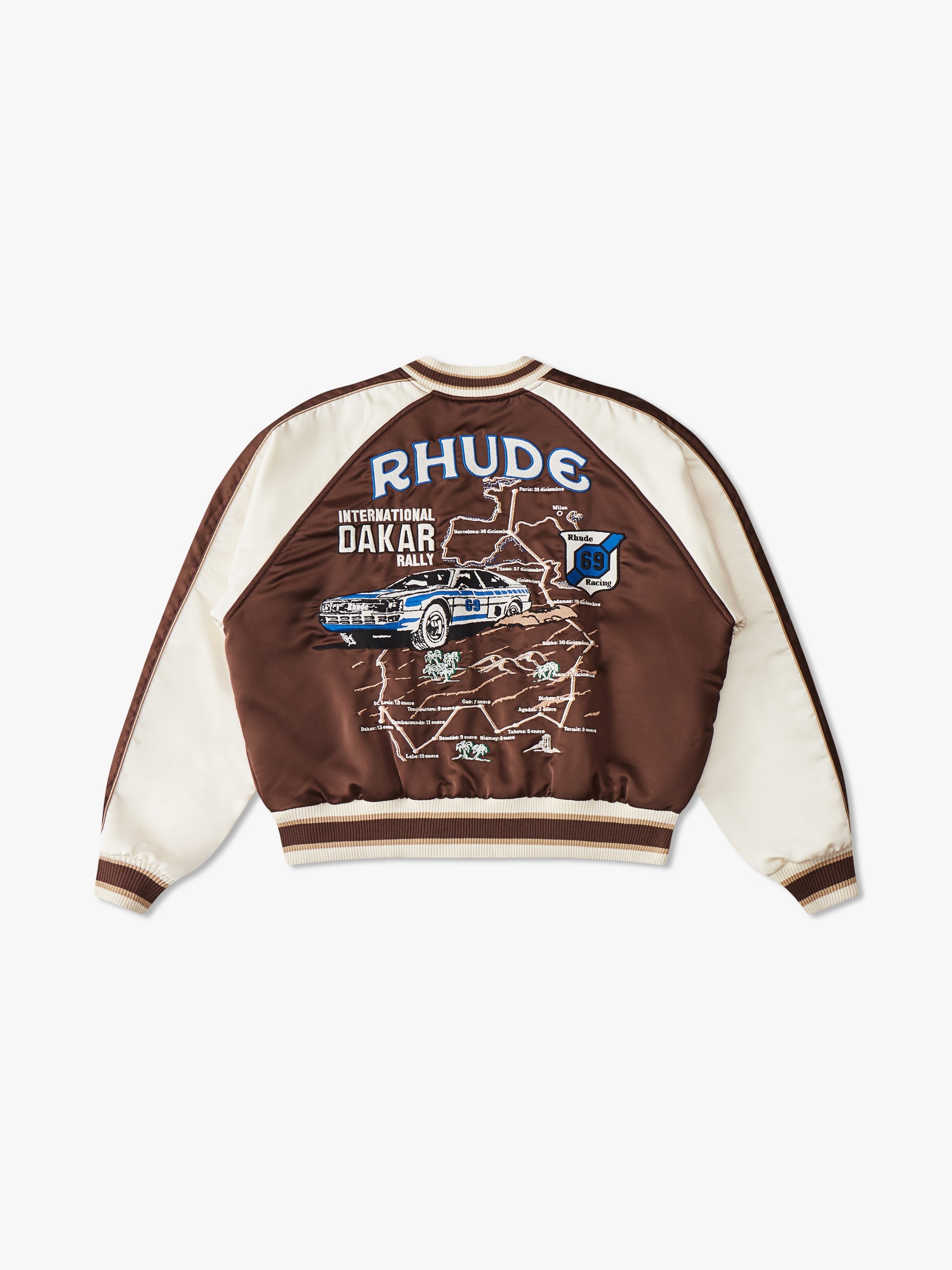 CREPE SATIN SOUVENIR JACKET - 2