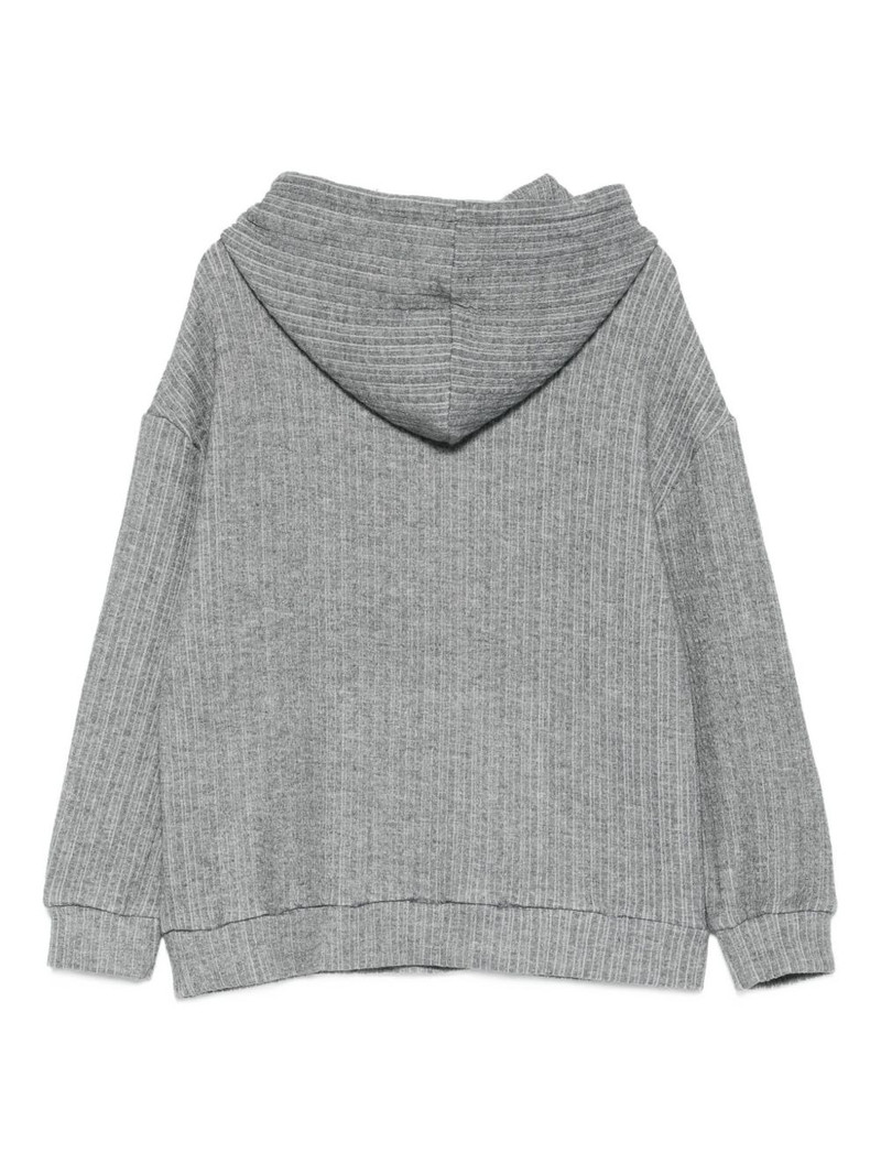 JUNTAE KIM trompe l'oeil hoodie outlook