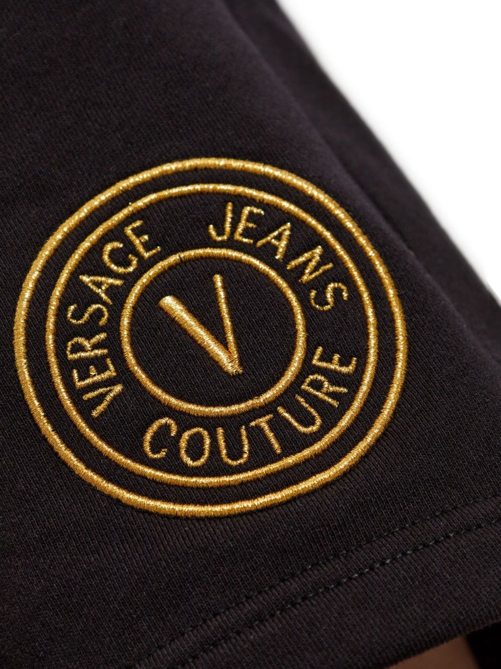 embroidered logo shorts - 4