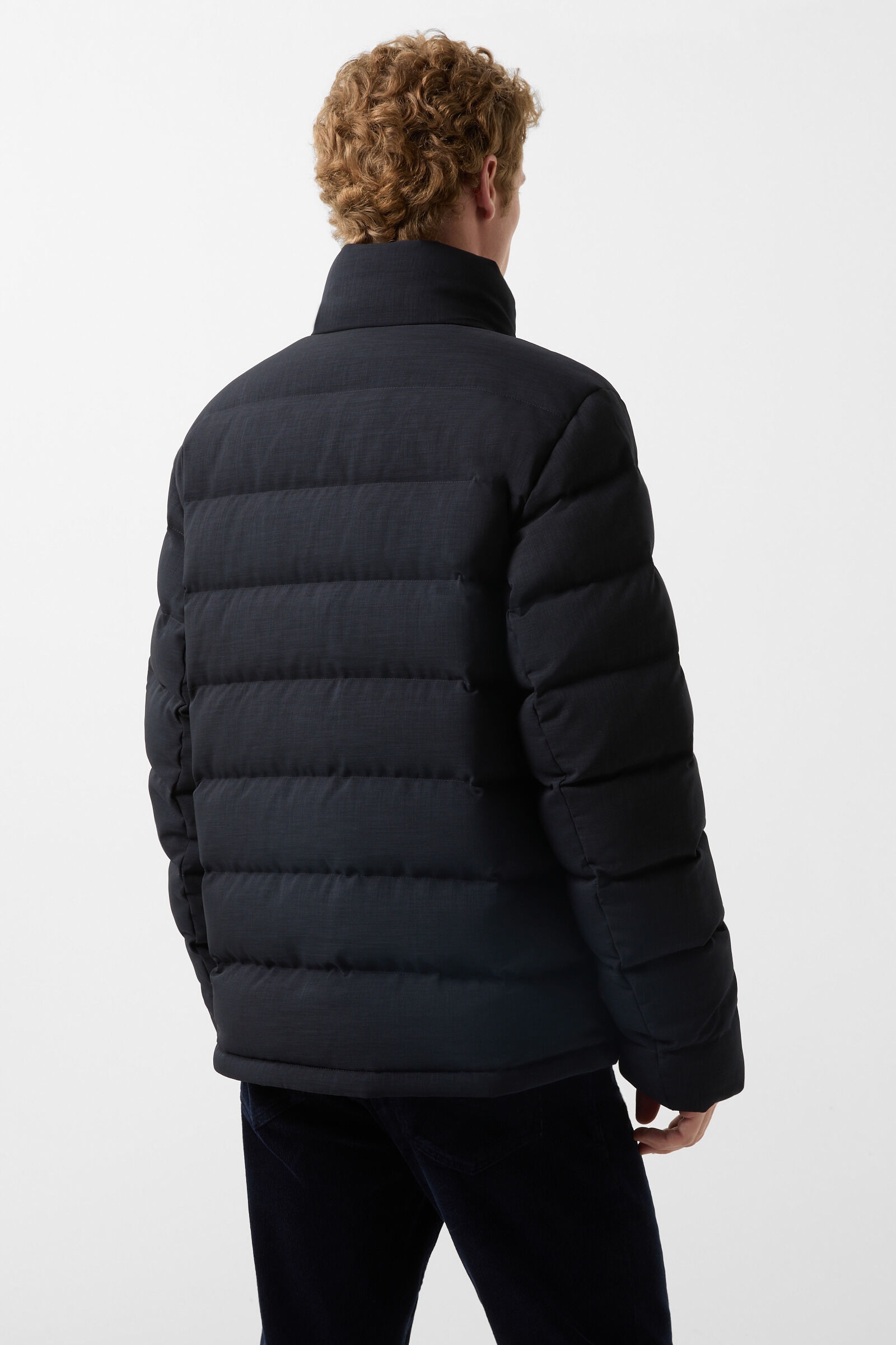 Hugh Down jacket in Navy blue - 3