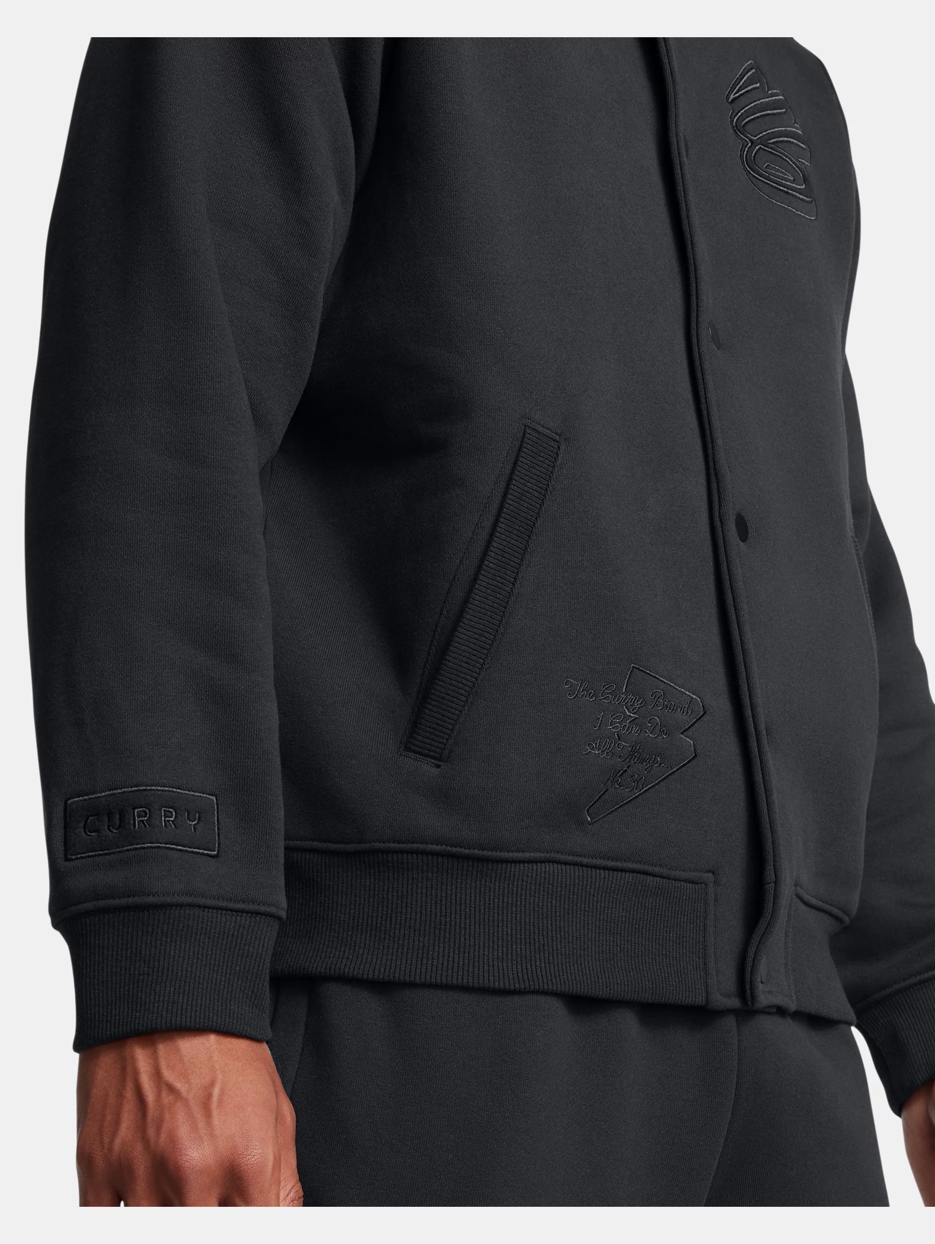 パーカー・フーディ Men's Curry Fleece Varsity Jacket Under Armour Men's Curry Fleece Varsity Jacket | REVERSIBLE
