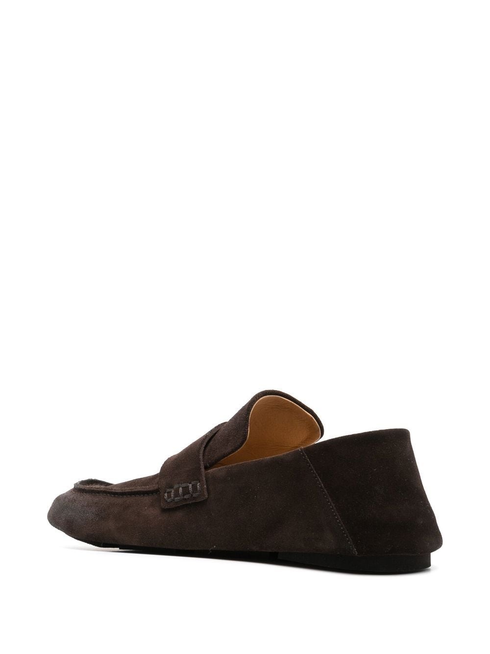 calf-suede loafers - 3