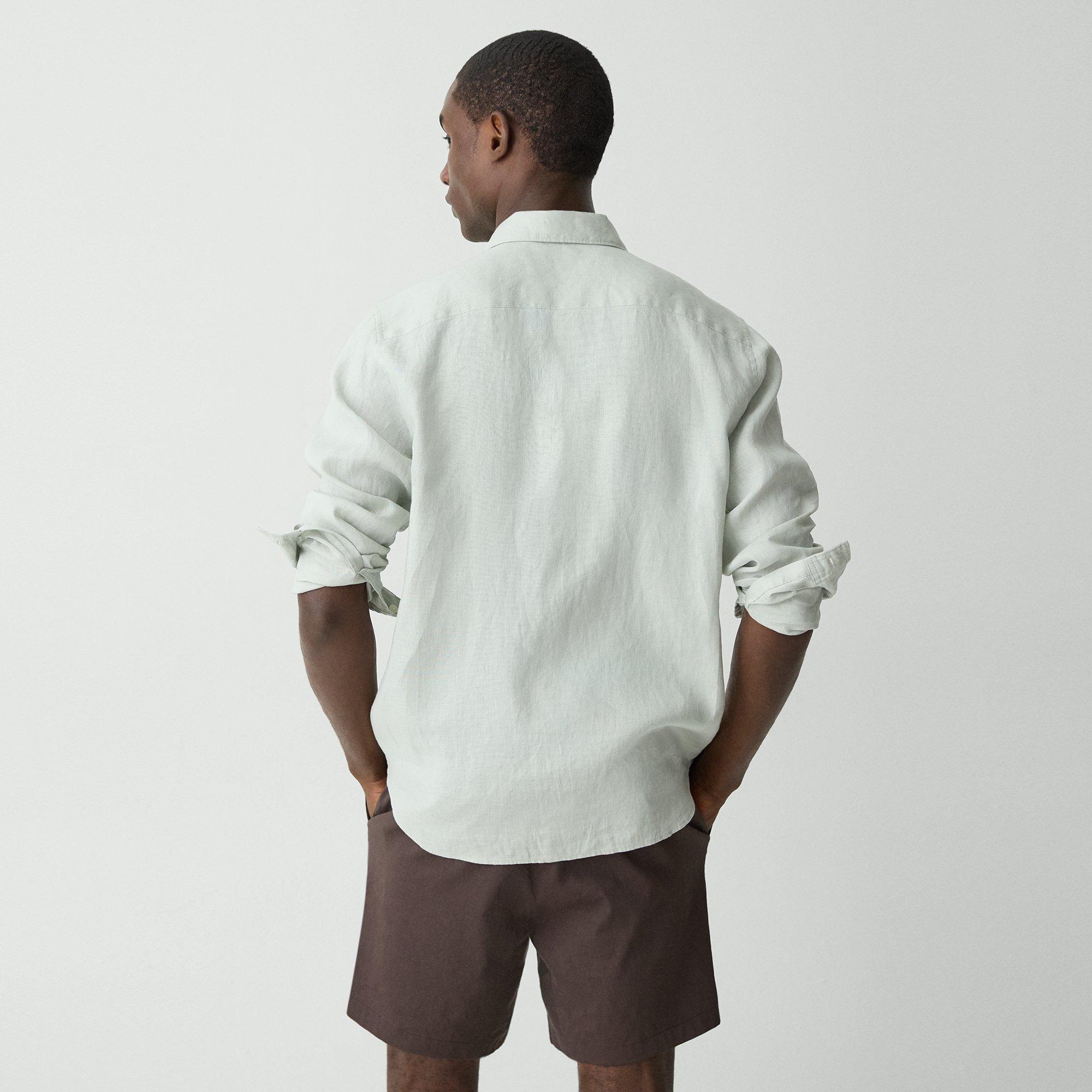 Irving Shirt in Relaxed Linen - 4
