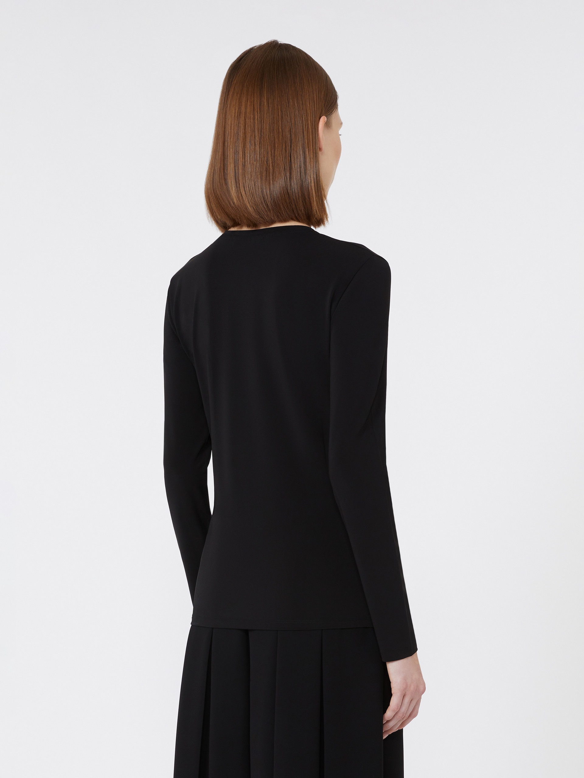 ORTENSIA Viscose mesh T-shirt - 4