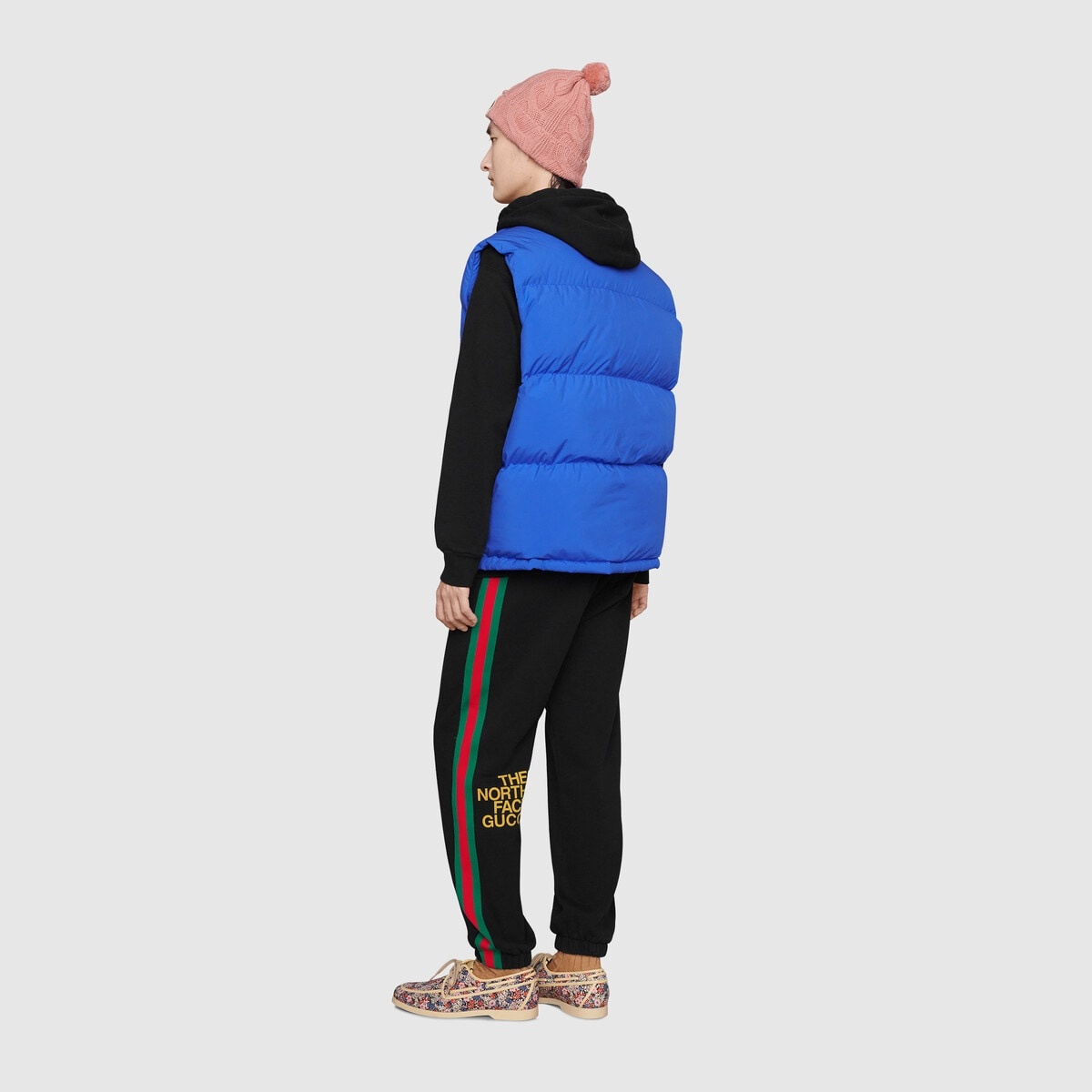 The North Face x Gucci Web print cotton jogging pant - 2