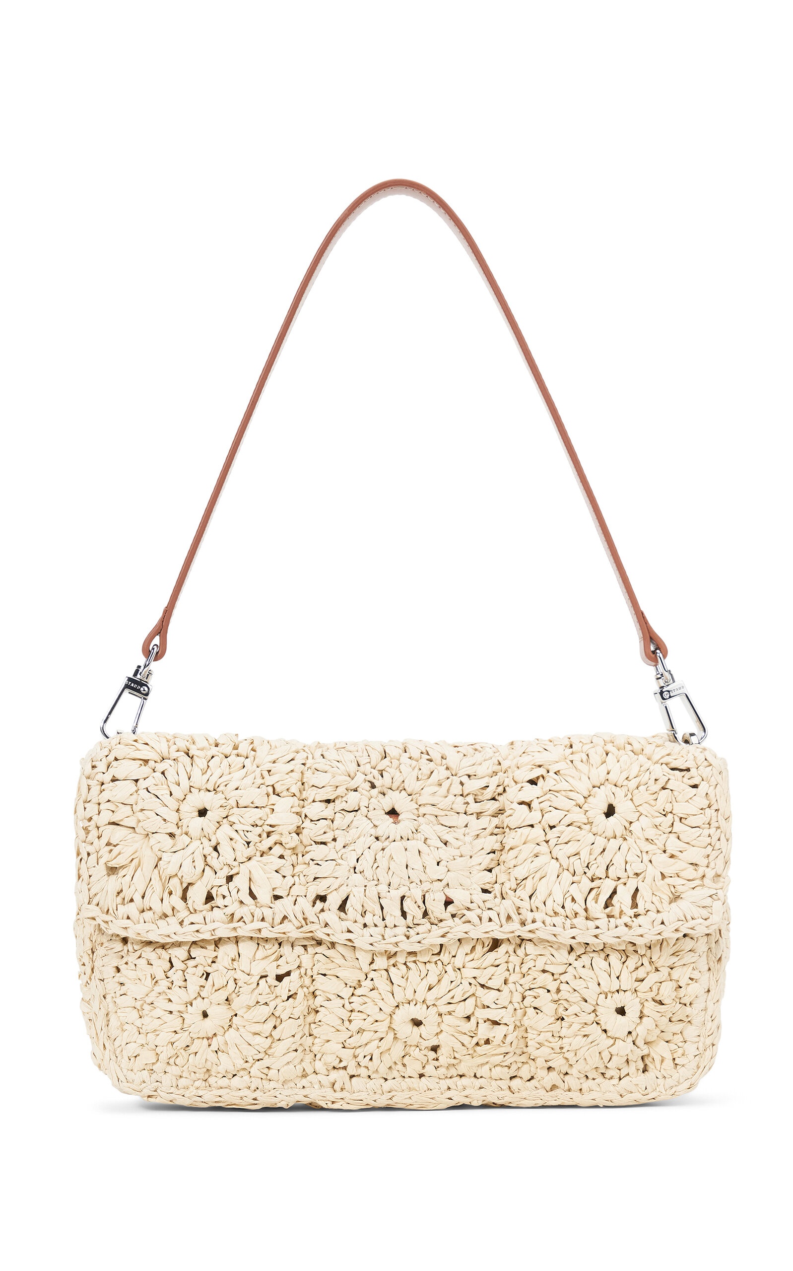 Timmy Crocheted Raffia Bag neutral - 1