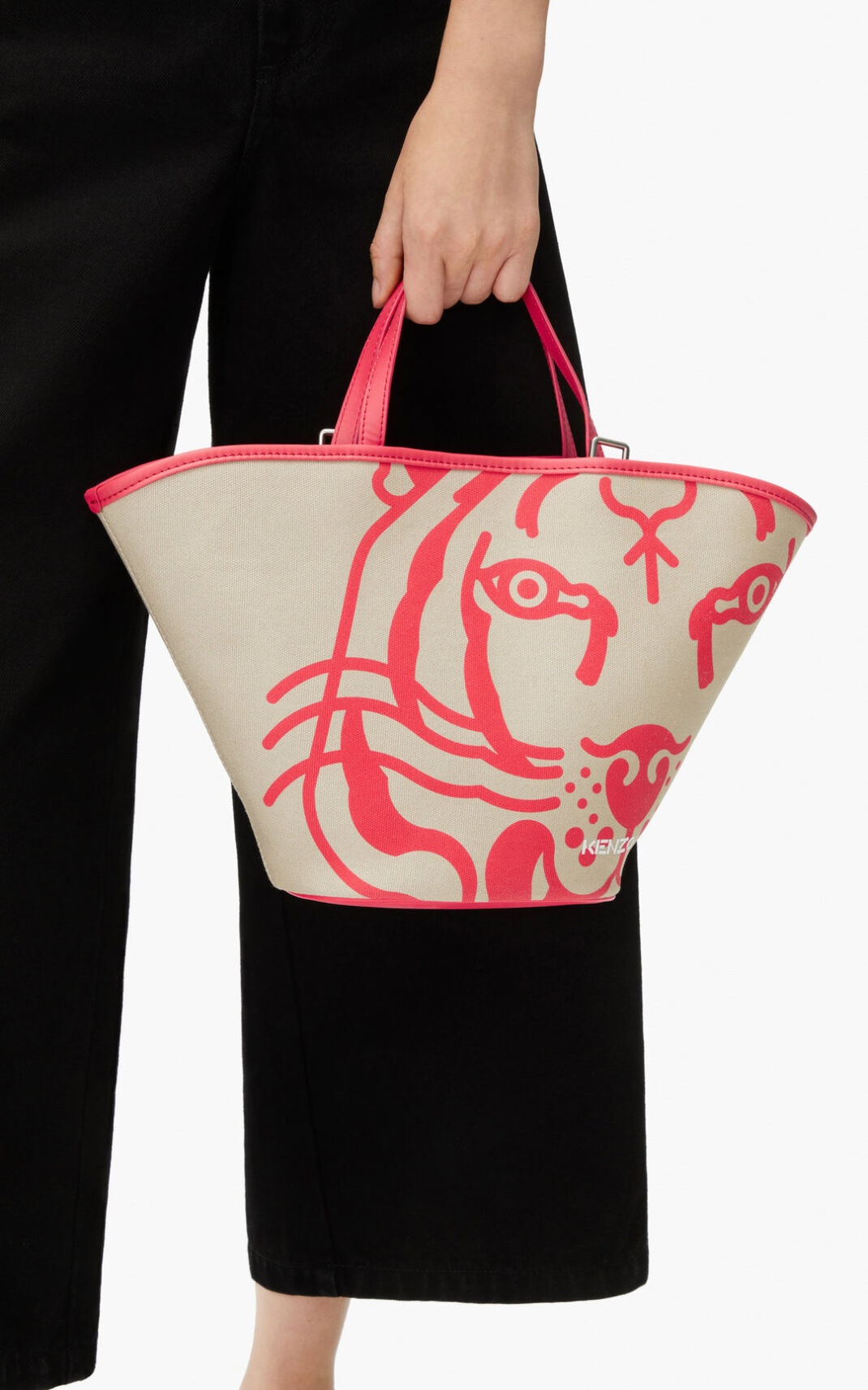 Small K-Tiger shoulder tote bag - 2