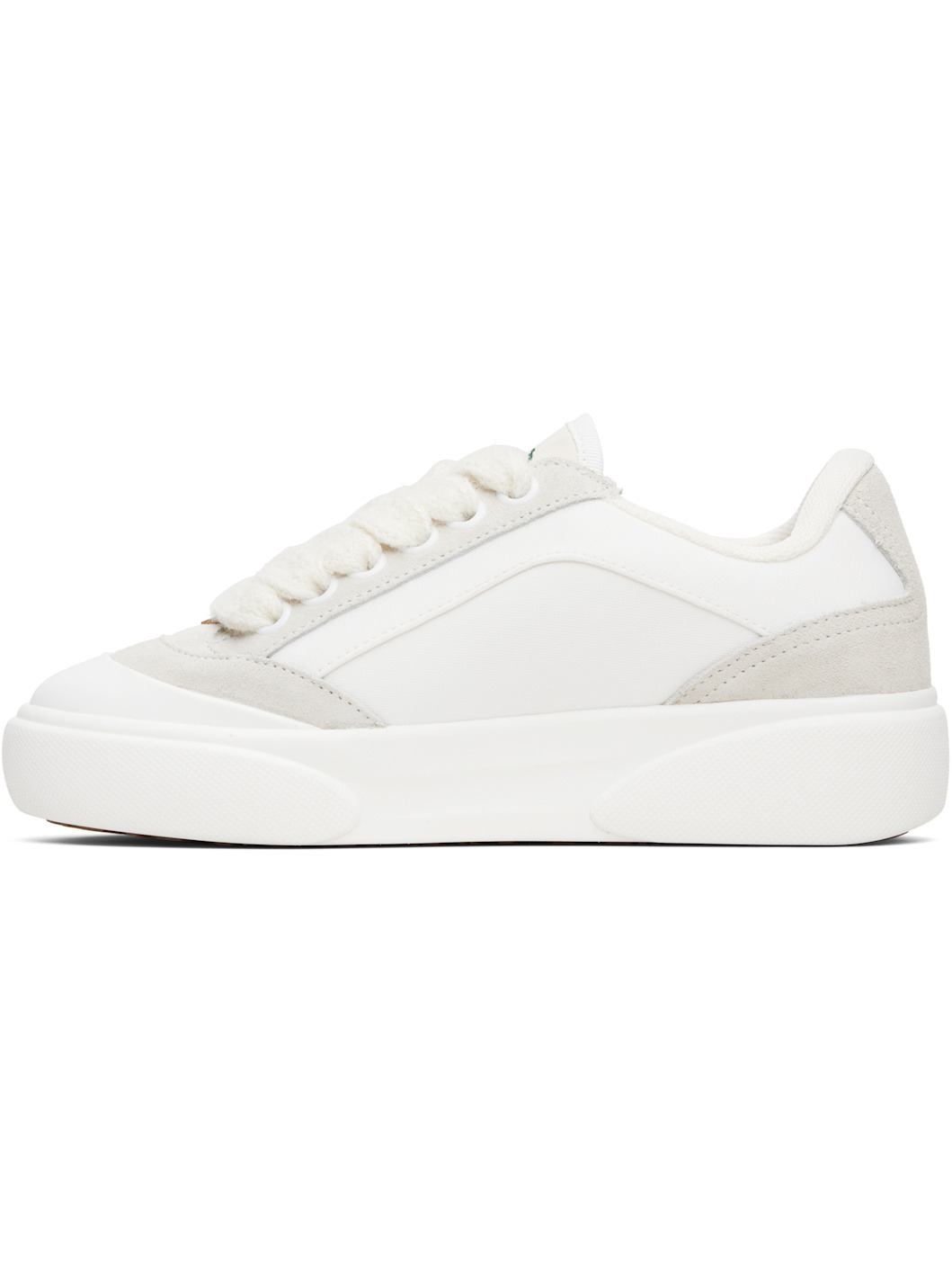 White & Gray Del Mar Sneakers - 3