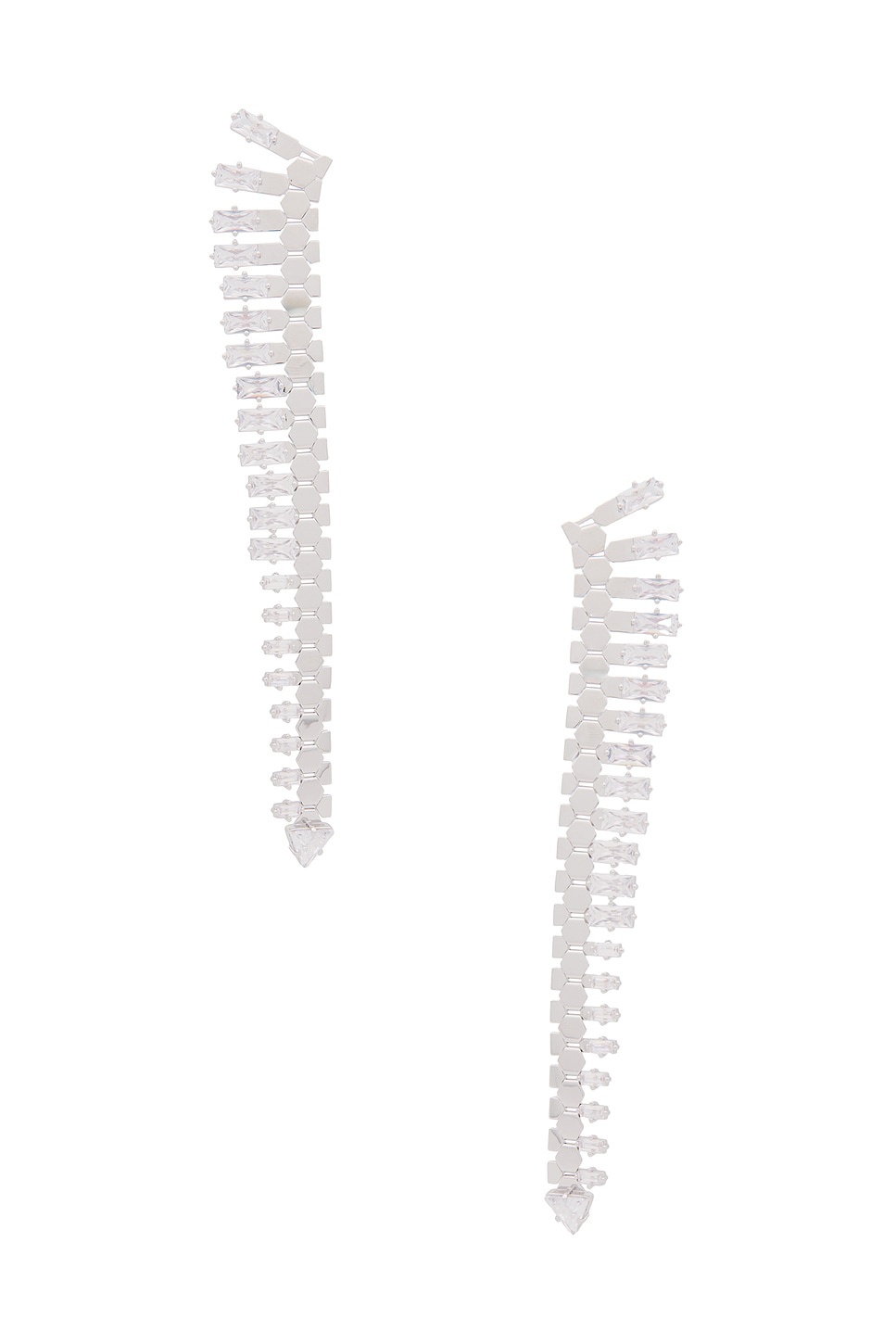 x Keren Wolf Snakeskin Crystal Earring - 1