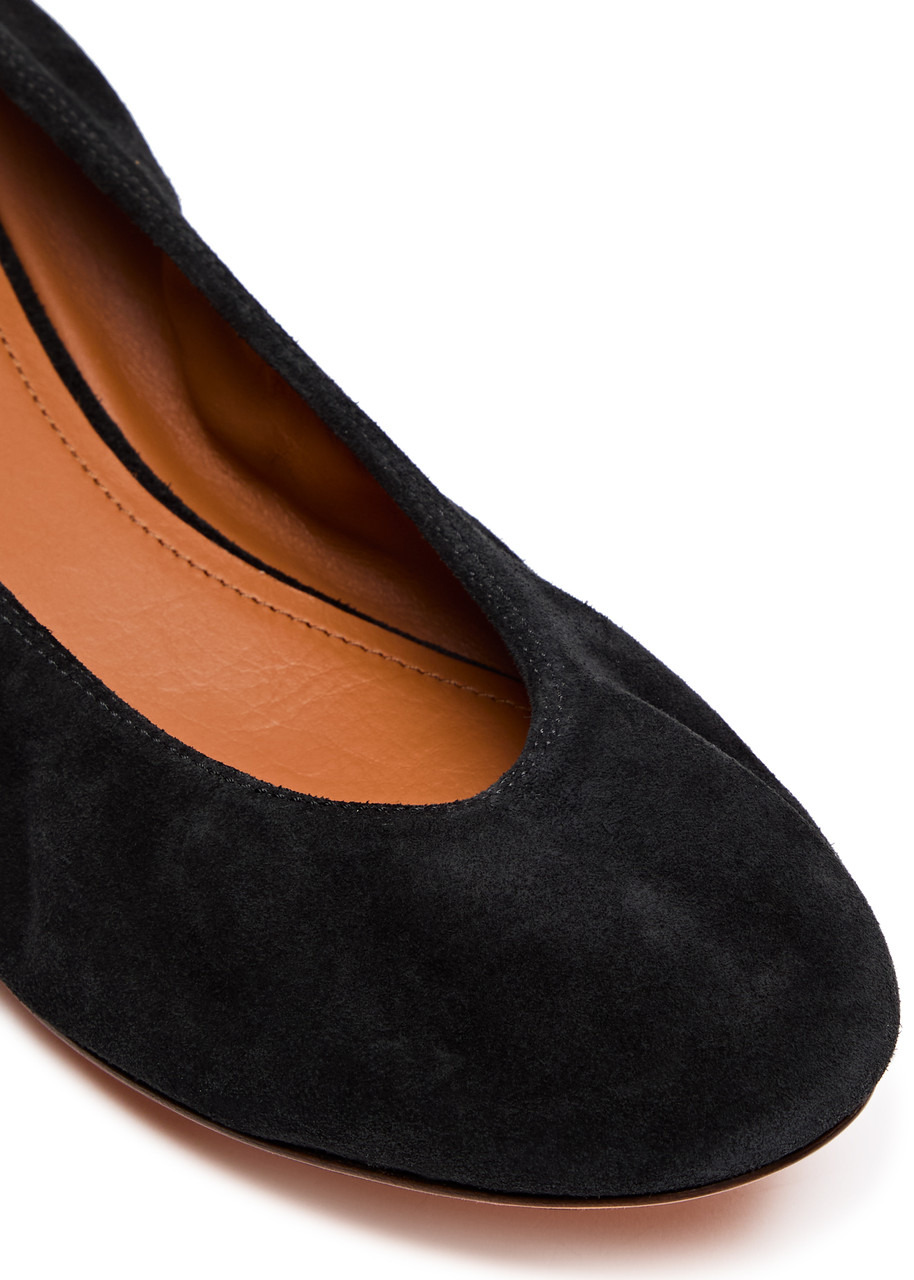 Suede ballet flats - 4
