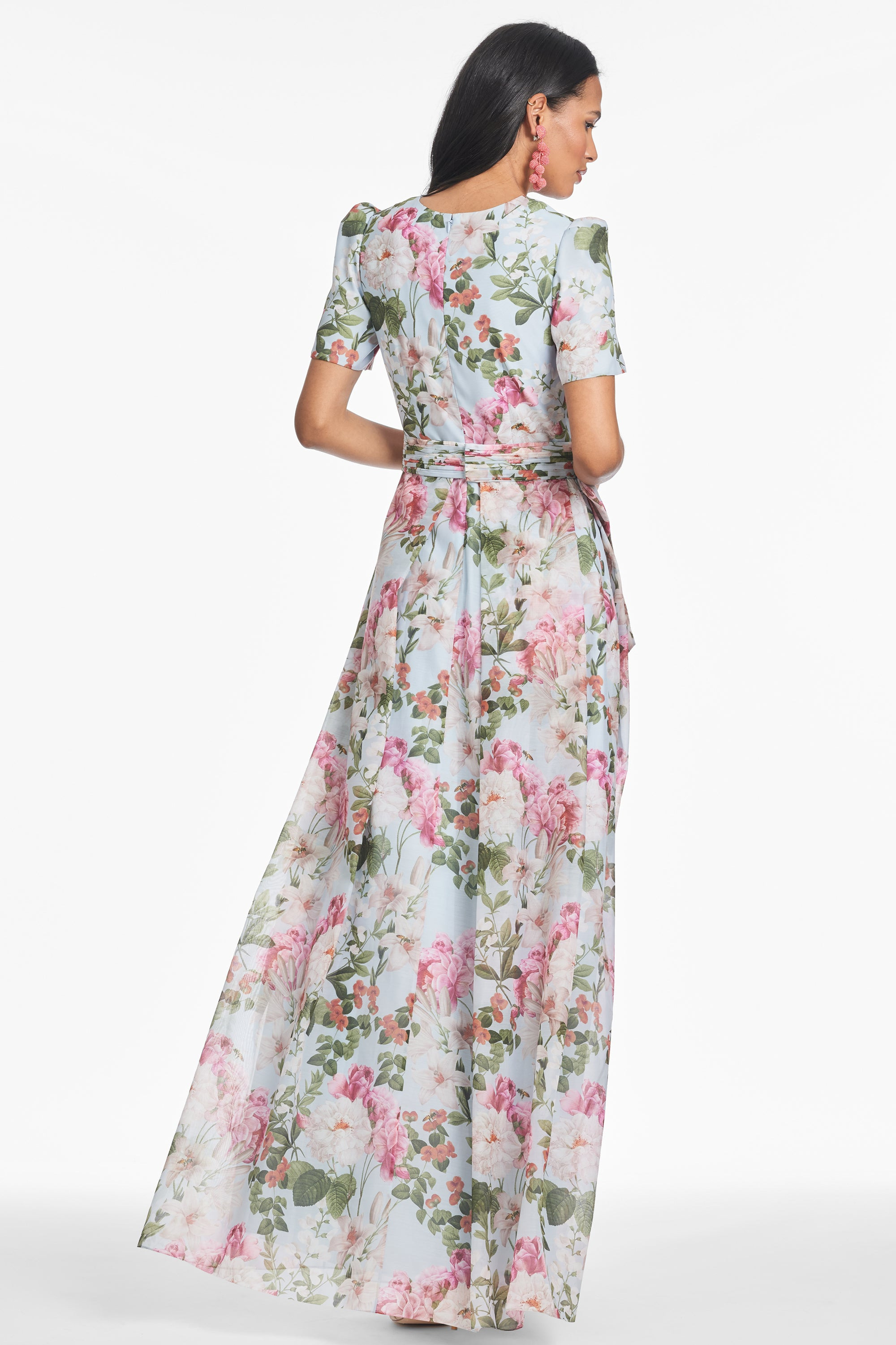 BRONWYN GOWN - SKY BLUE PETALS - 5