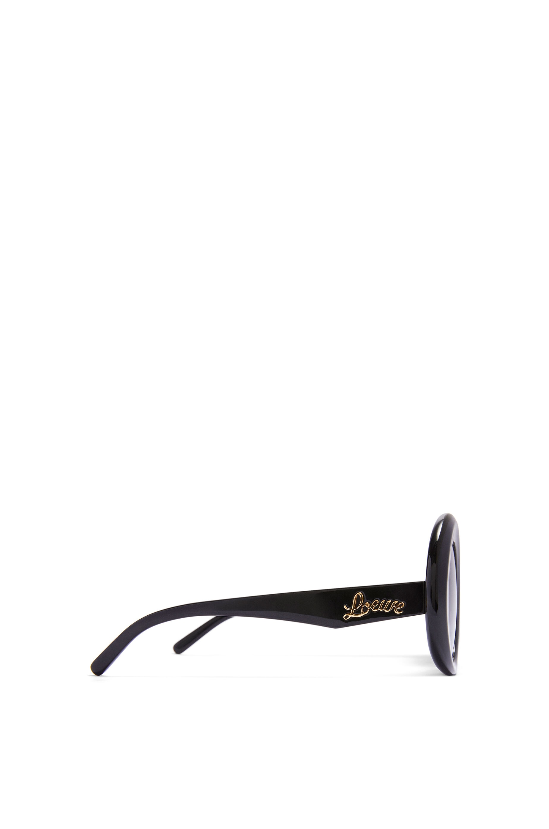 Oversized round sunglasses in acetate - 4