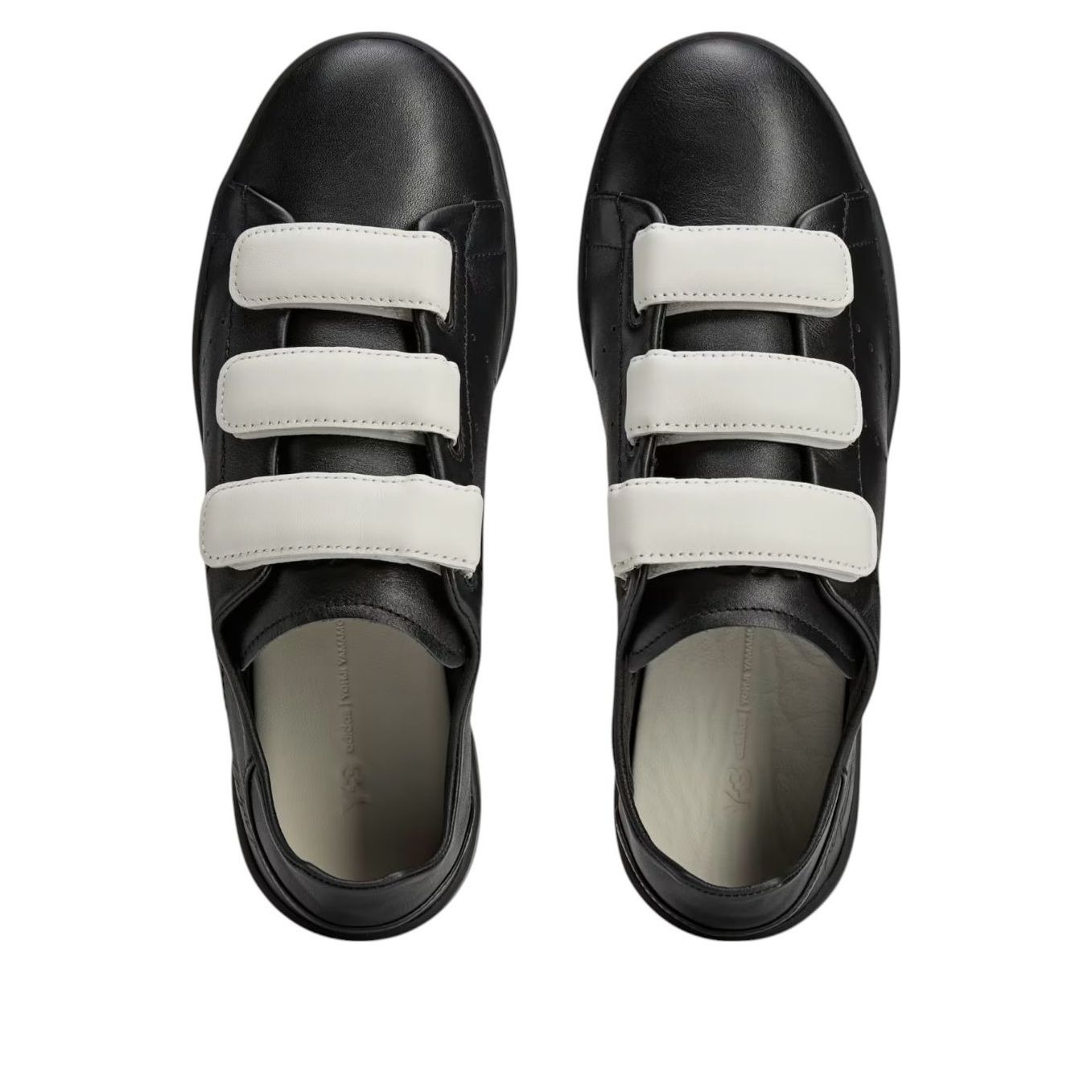 adidas Y-3 Stan Smith Velcro 'Black Orbit Grey' JR4224 - 3