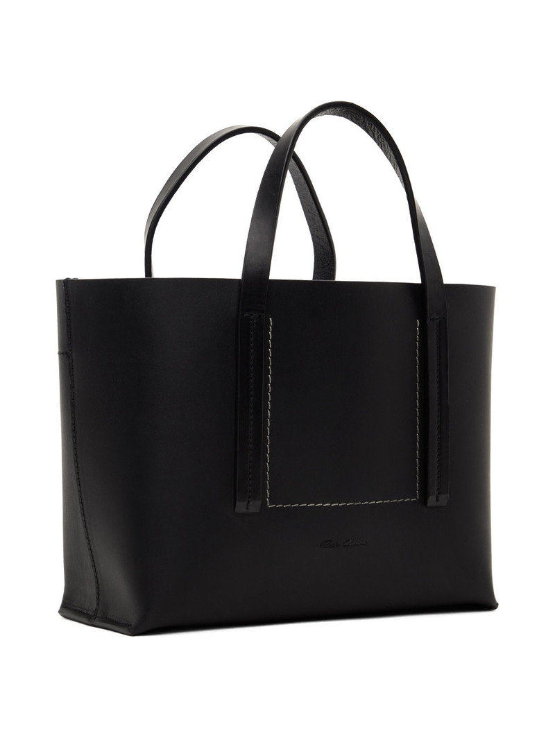 Rick Owens Black Porterville Mini Shopper Tote outlook