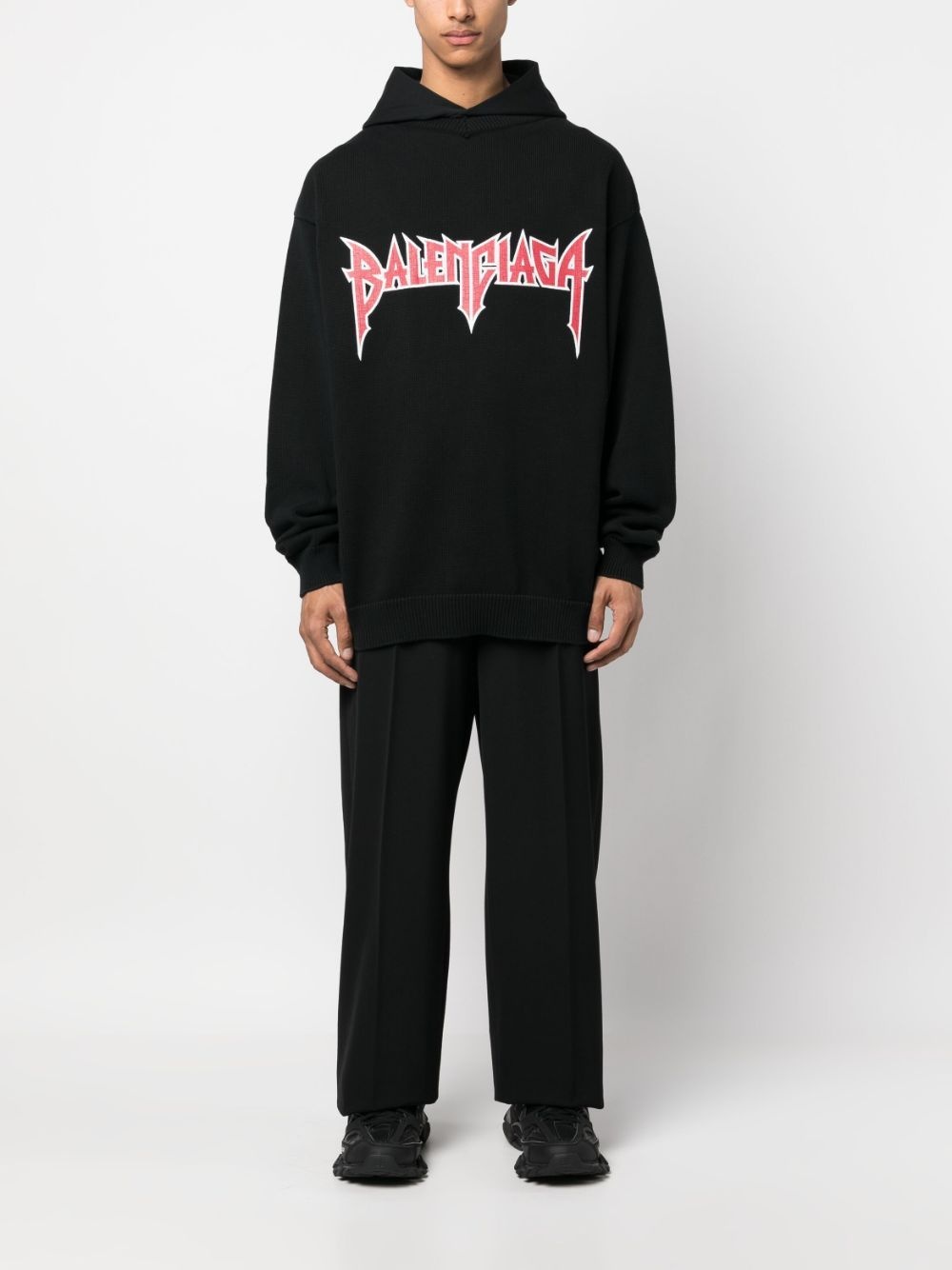 Metal cotton hoodie - 3
