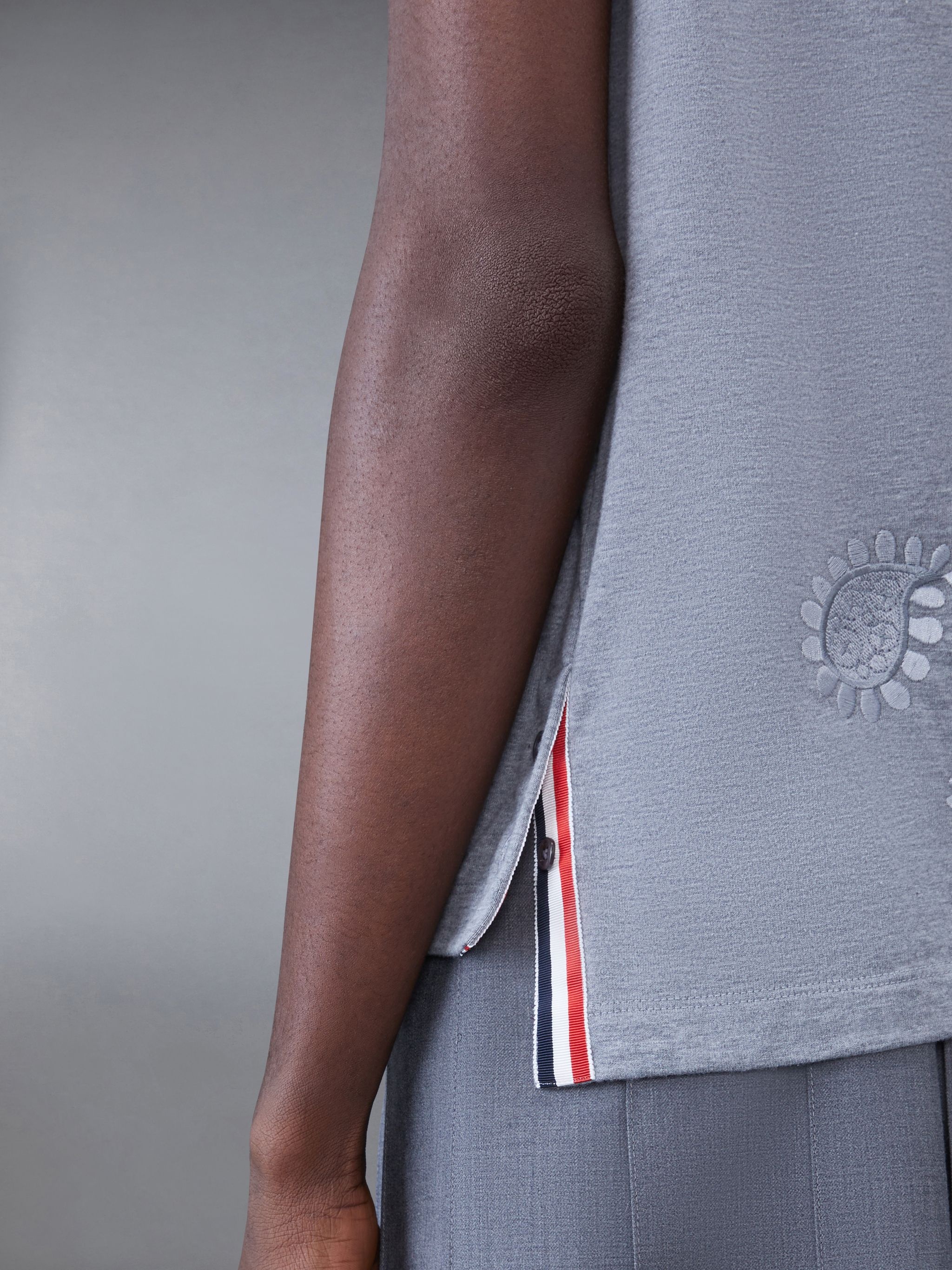 Midweight Jersey Paisley Short Sleeve Polo - 5