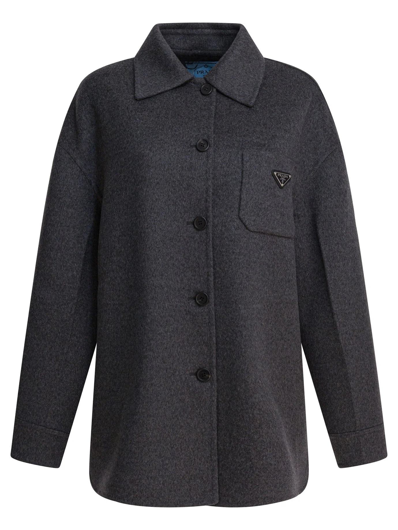 Prada Wool Jacket With Buttons - 1