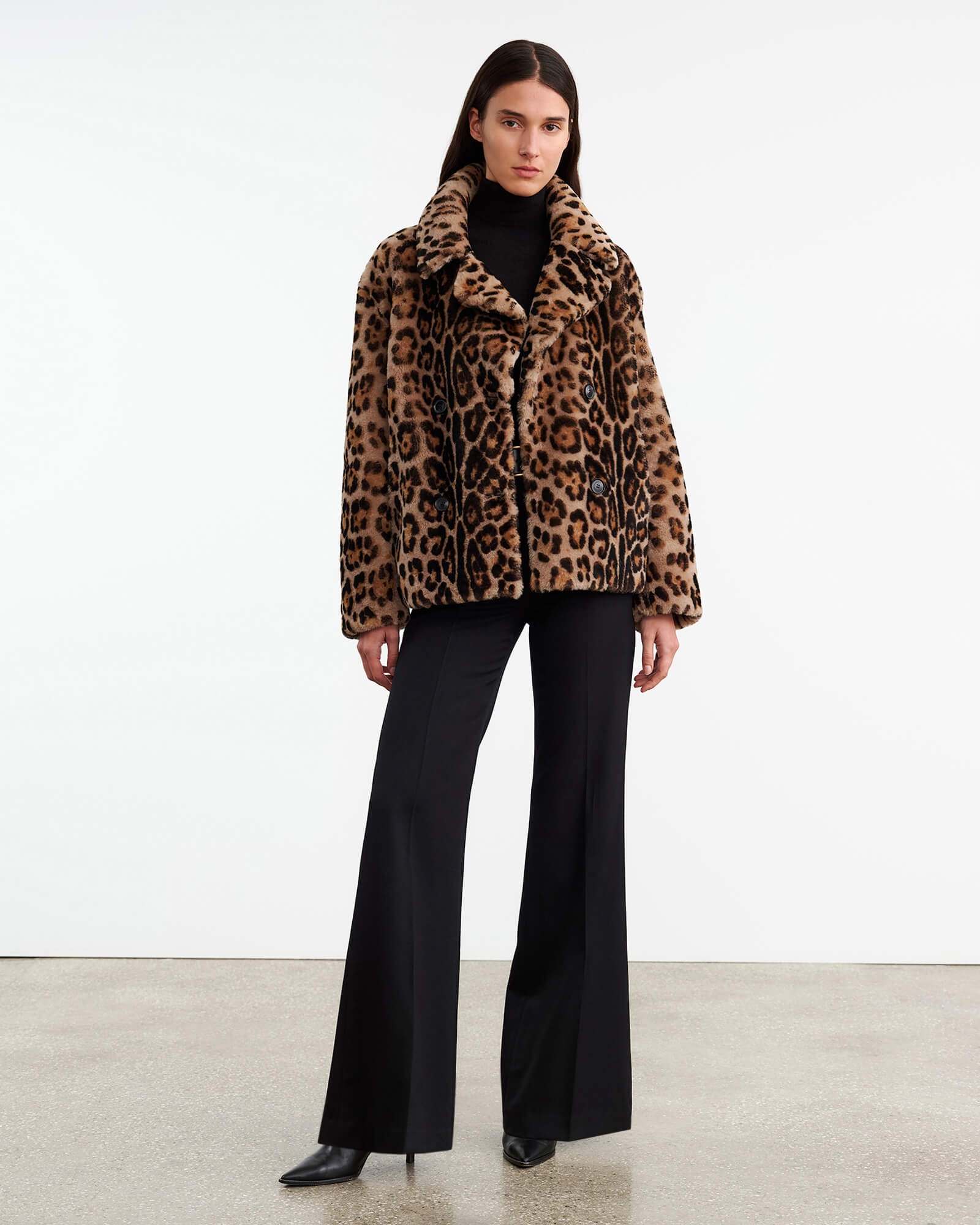 CLEOPHEE SHEARLING COAT - 5