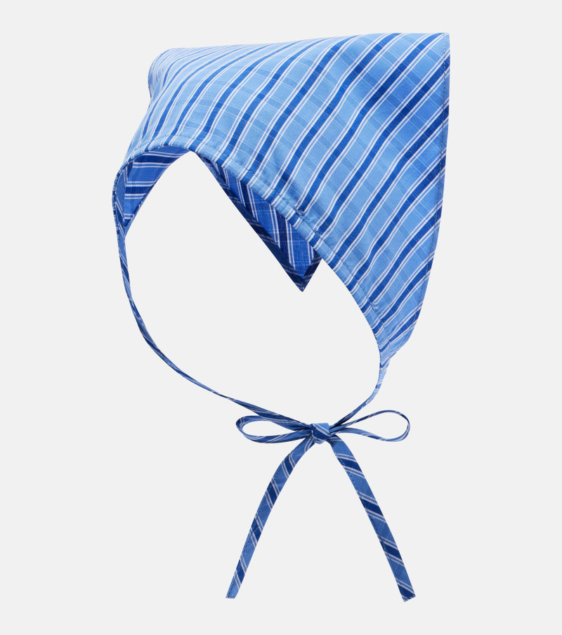 Lucia checked cotton scarf 1